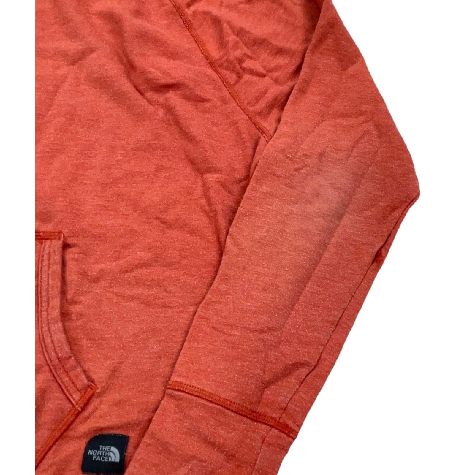 The North Face The North Face Hoodie Women M Orange Pullover Logo All Seasons Lightweight Relaxed Size M / US 6-8 / IT 42-44 - 4 Thumbnail