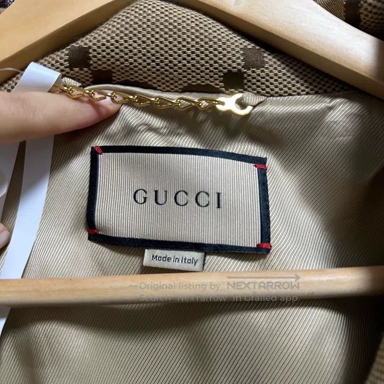 Gucci Gucci Double G full-print long-sleeved jacket Size US L / EU 52-54 / 3 - 3 Thumbnail