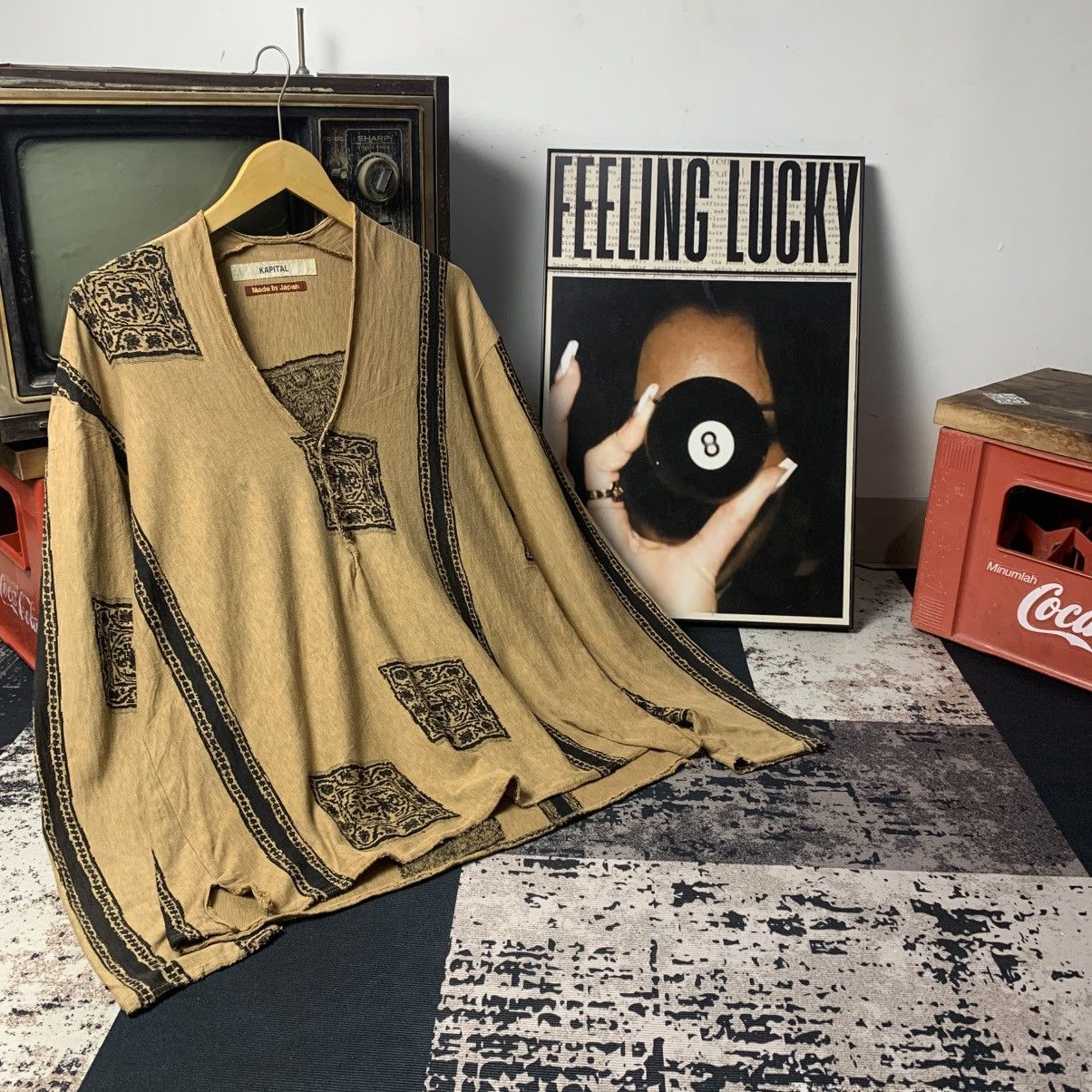 Kapital ‼️Rare And Uniq Item‼️ Kapital Patern Uniq Long Sleeve Size US L / EU 52-54 / 3 - 1 Thumbnail