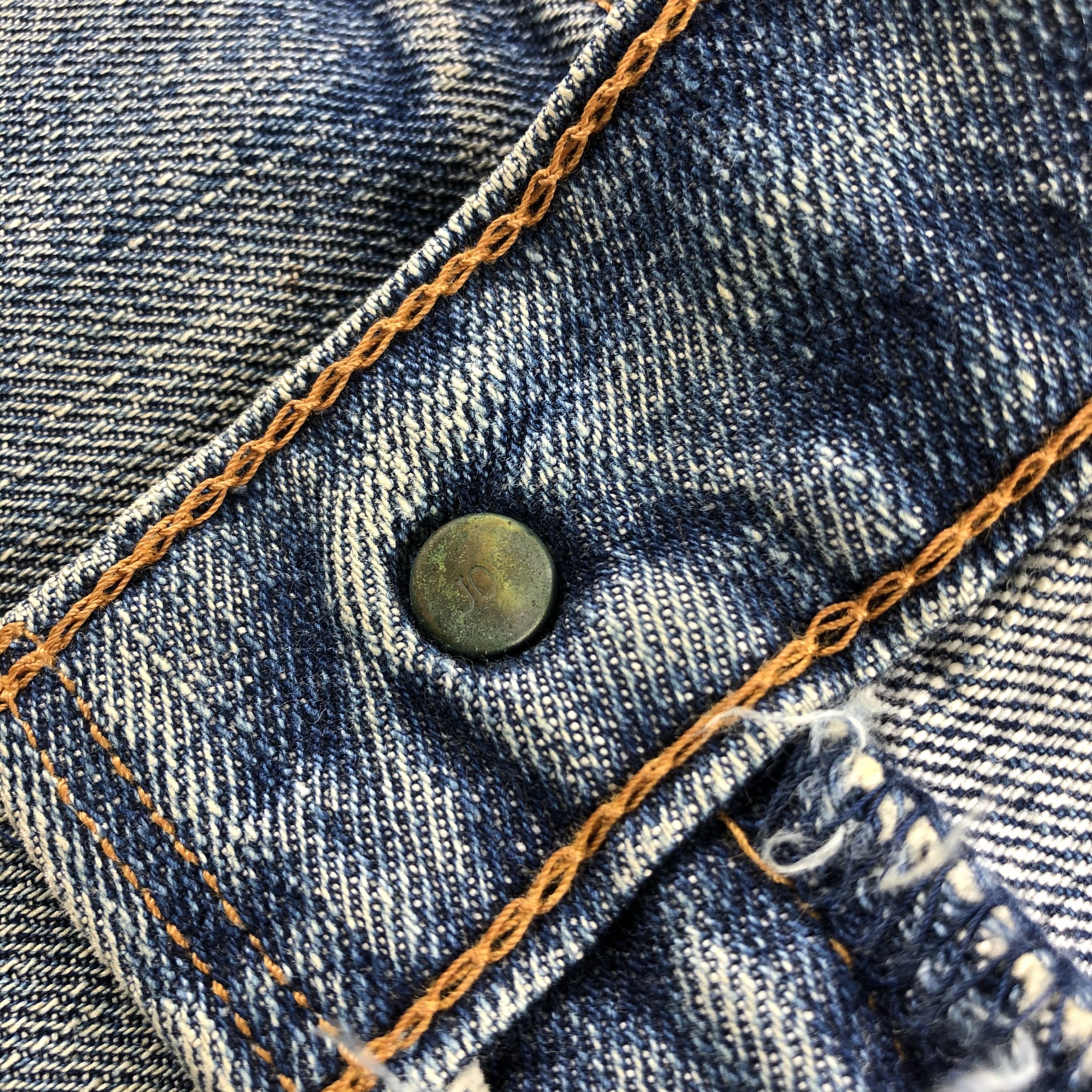 Levi's Vintage 90s Blue Wash Levis 607 Orange Tab Jeans-JM2759 Size US 32 / EU 48 - 13 Thumbnail