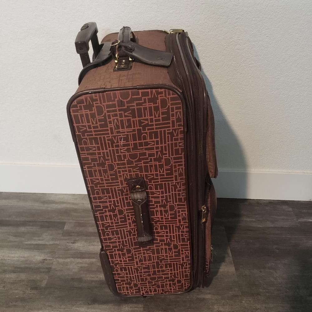 Diane von Furstenberg Chocolate | DVF | Signature Logo L Luggage Size ONE SIZE - 2 Thumbnail