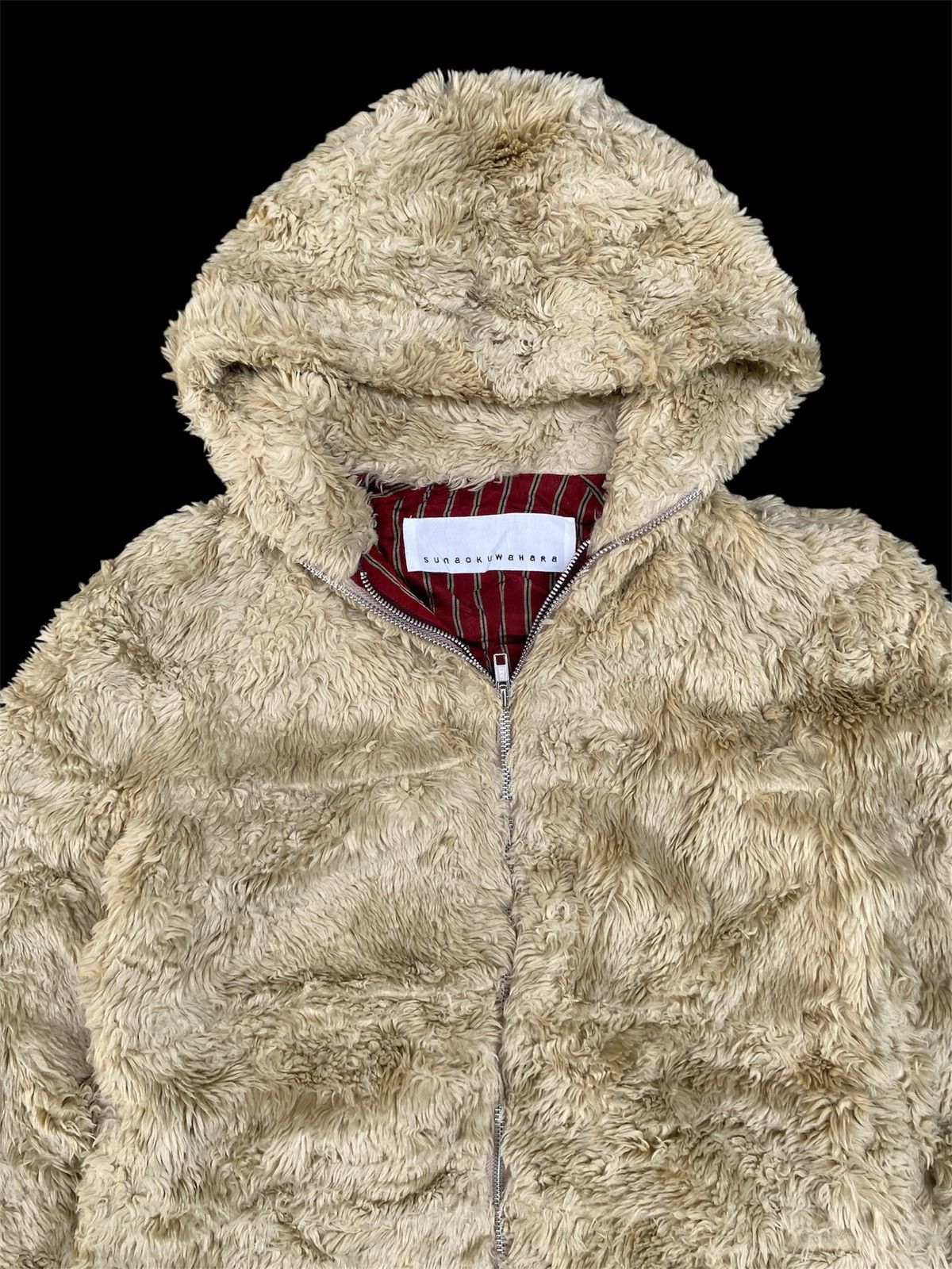 Issey Miyake Sunaokuwahara by issey miyake fur hoodie double zipper Size US L / EU 52-54 / 3 - 3 Thumbnail