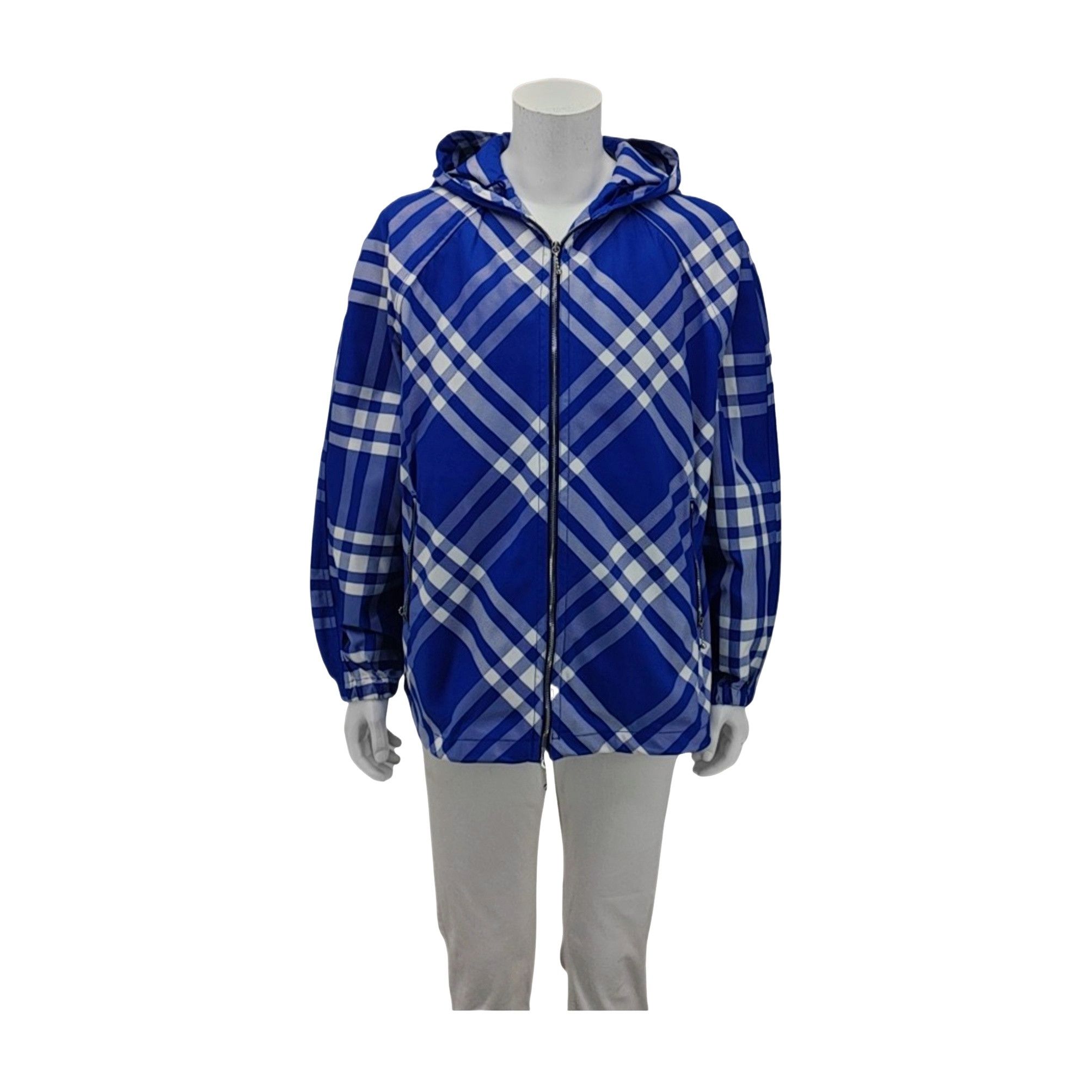 Burberry Burberry Check Hooded Jacket L Size US L / EU 52-54 / 3 - 1 Thumbnail