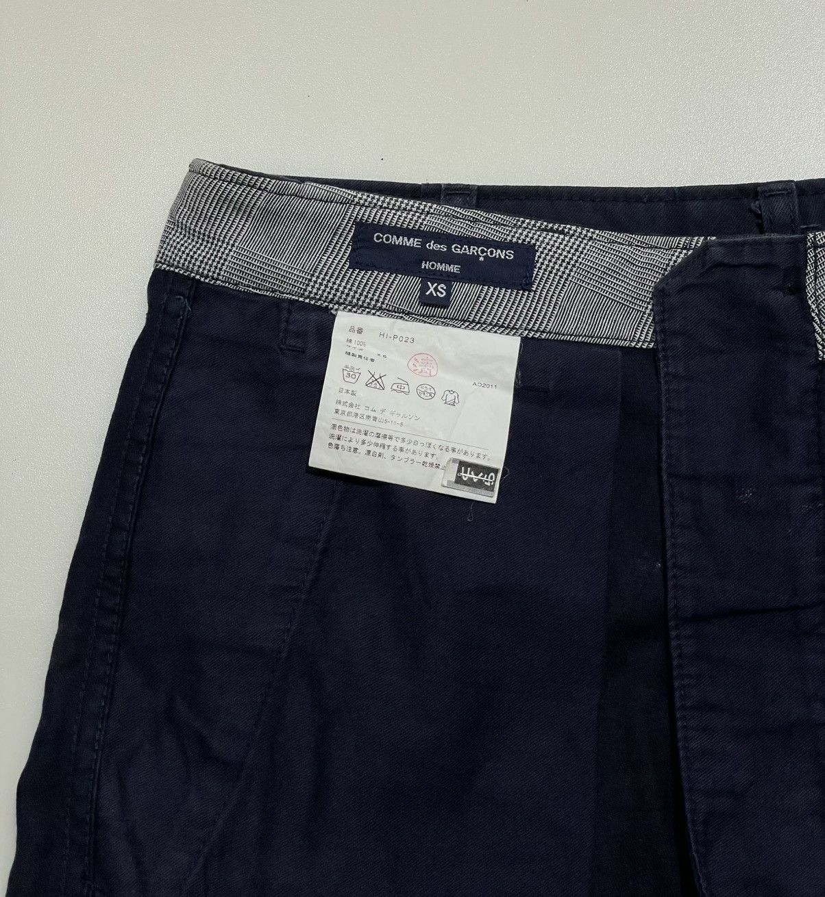 Comme des Garcons Homme SS11 CdGH hand painted stripe short Size US 31 - 3 Thumbnail