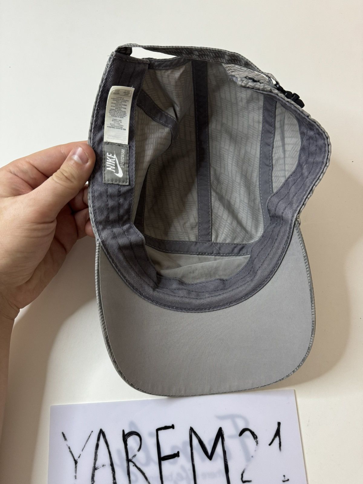 Vintage Nike vintage 5panel cap hat Size ONE SIZE - 5 Thumbnail
