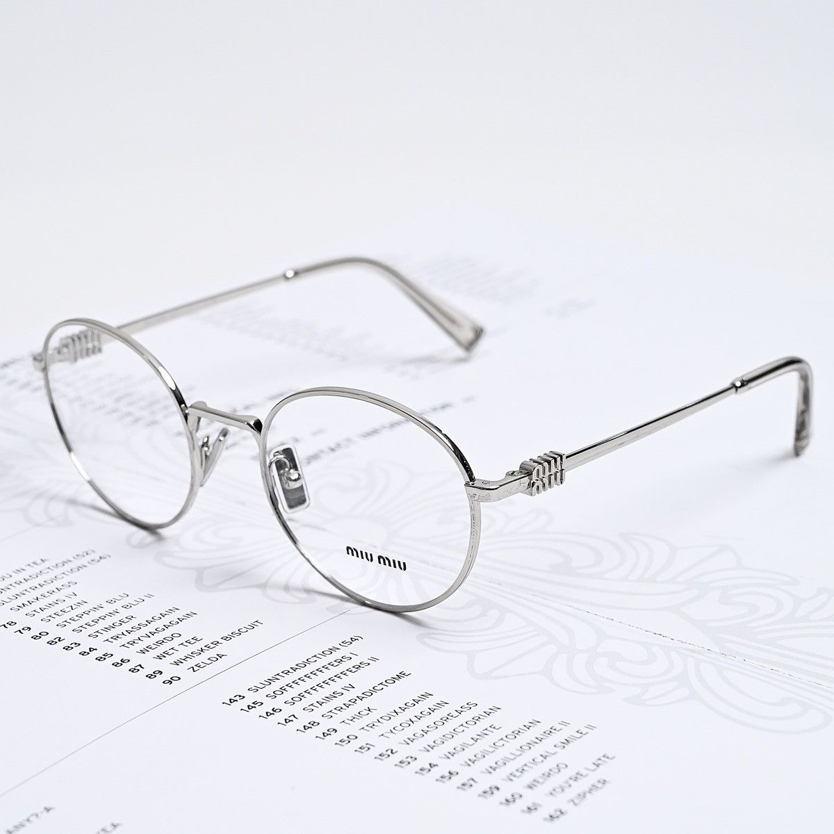 Miu Miu MIU MIU 0MU 52XV GLASSES Size ONE SIZE - 2 Thumbnail