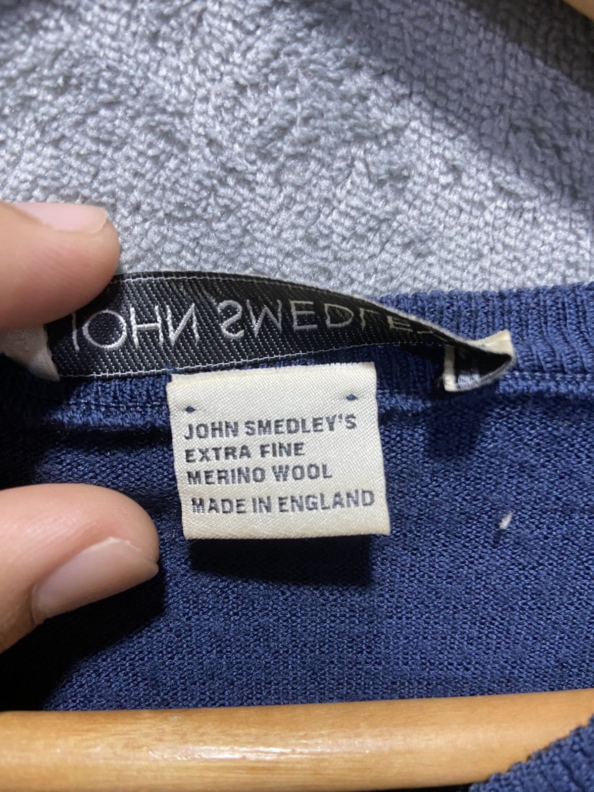 John Smedley John Smedley Fine Merino Wool v neck Jumper Size US M / EU 48-50 / 2 - 5 Thumbnail