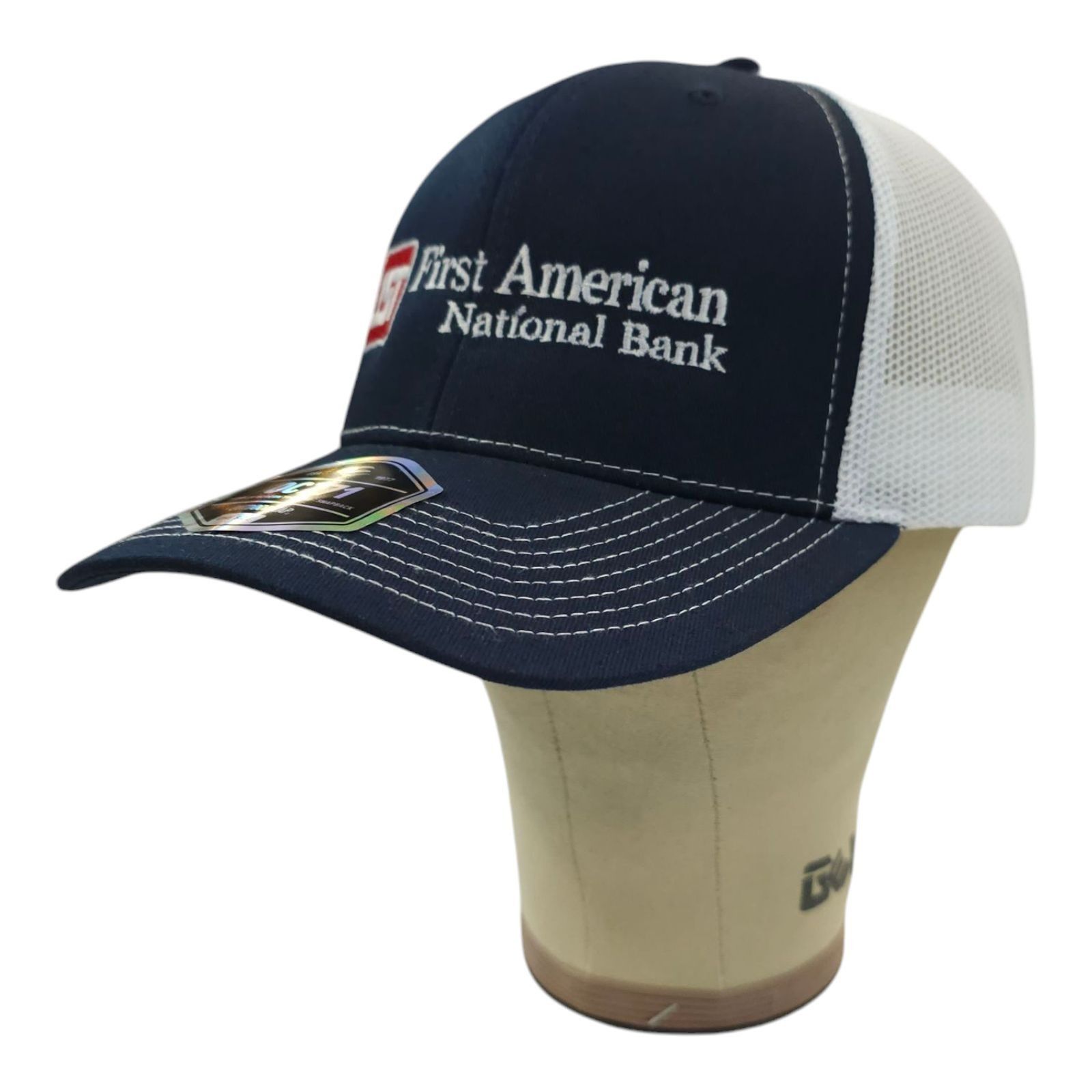 Other First American National Bank Mesh Snapback Cap Trucker Hat Size ONE SIZE - 2 Thumbnail