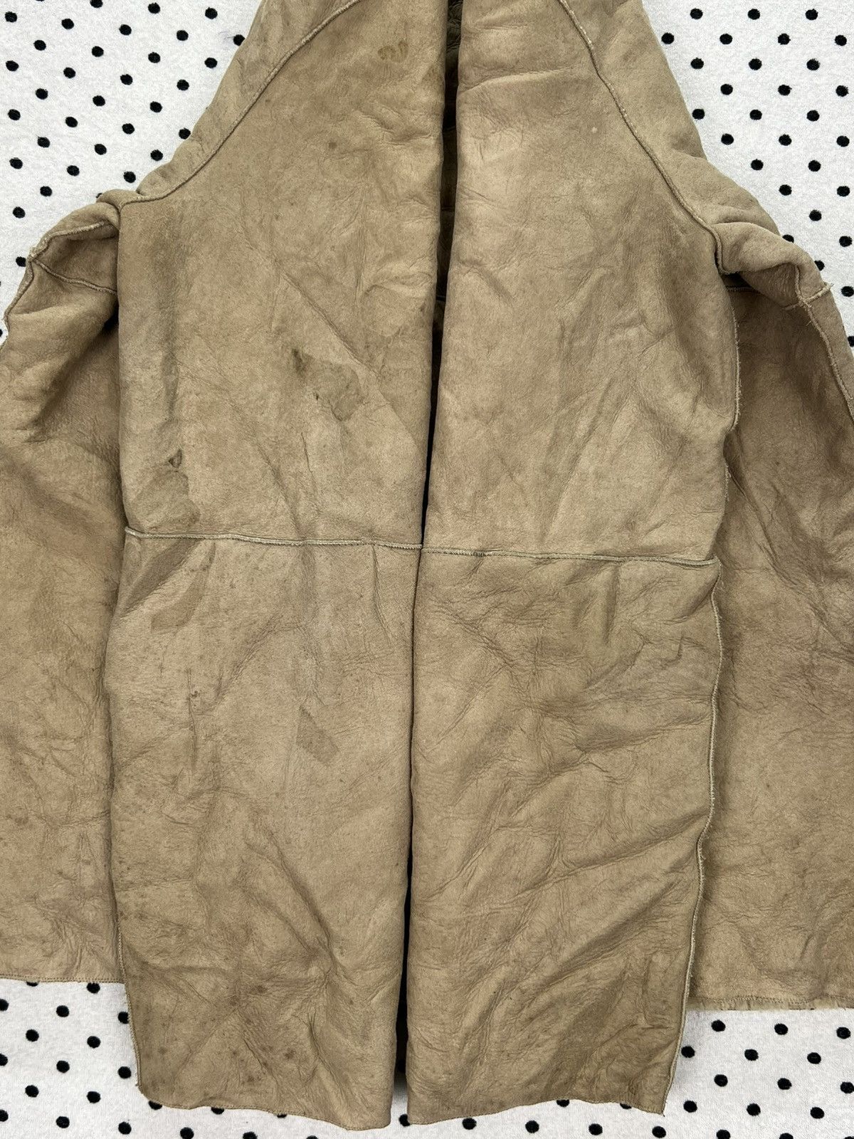 A.P.C. A.P.C. Rue De Fleurus Paris Dirty Shearling Jacket Size US S / EU 44-46 / 1 - 13 Thumbnail