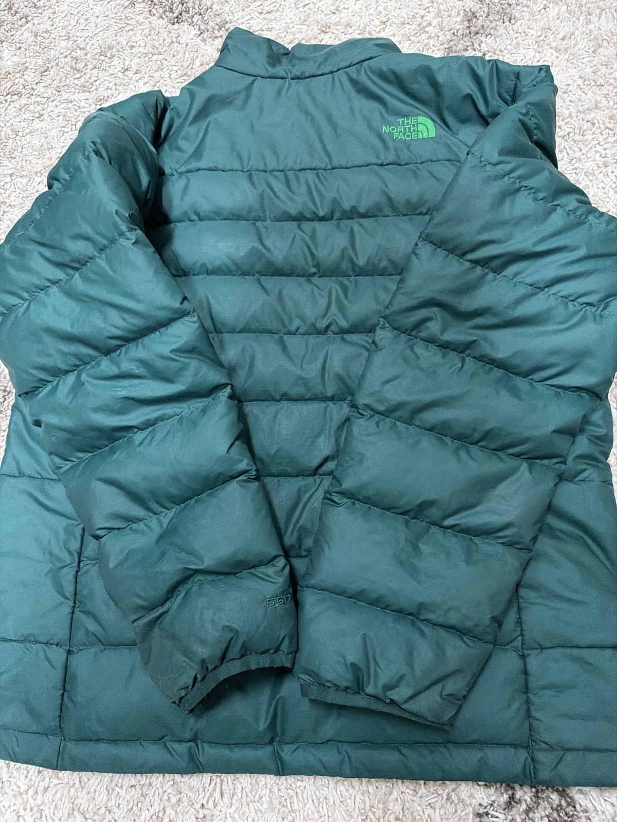 The North Face The north face green puffy jacket Size US L / EU 52-54 / 3 - 2 Thumbnail