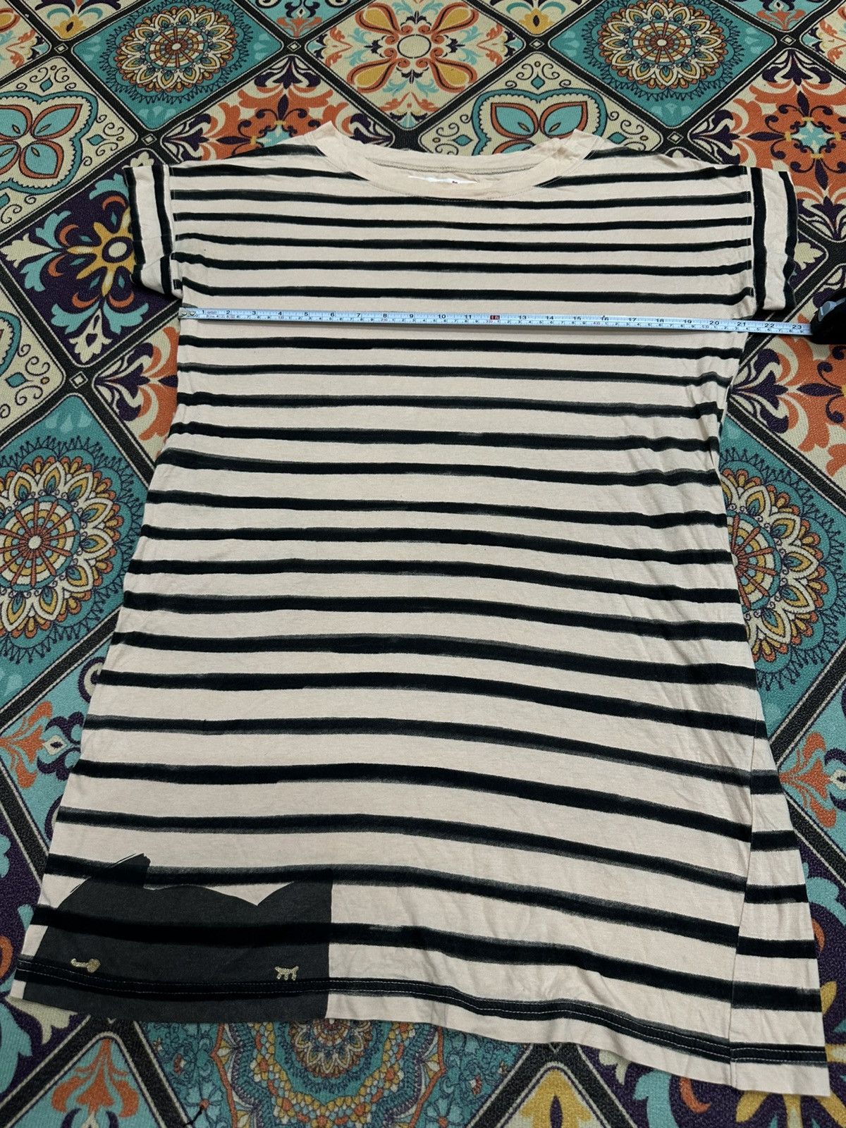 Tsumori Chisato Cats Tsumori Chisato Stripes Long Shirt/Blouse Size M / US 6-8 / IT 42-44 - 5 Thumbnail