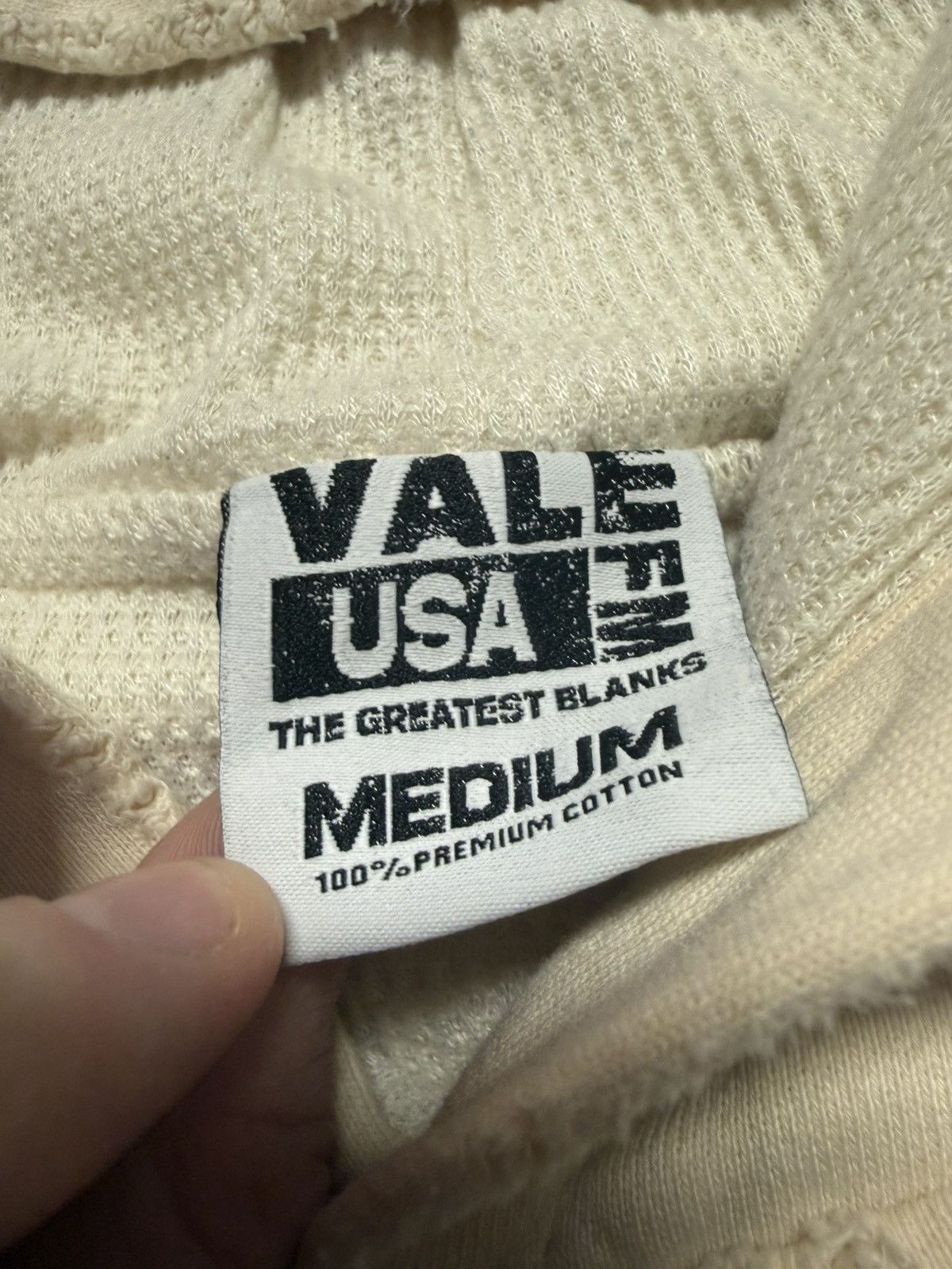 Vale Vale thermal lined hoodie size medium Size US M / EU 48-50 / 2 - 7 Thumbnail