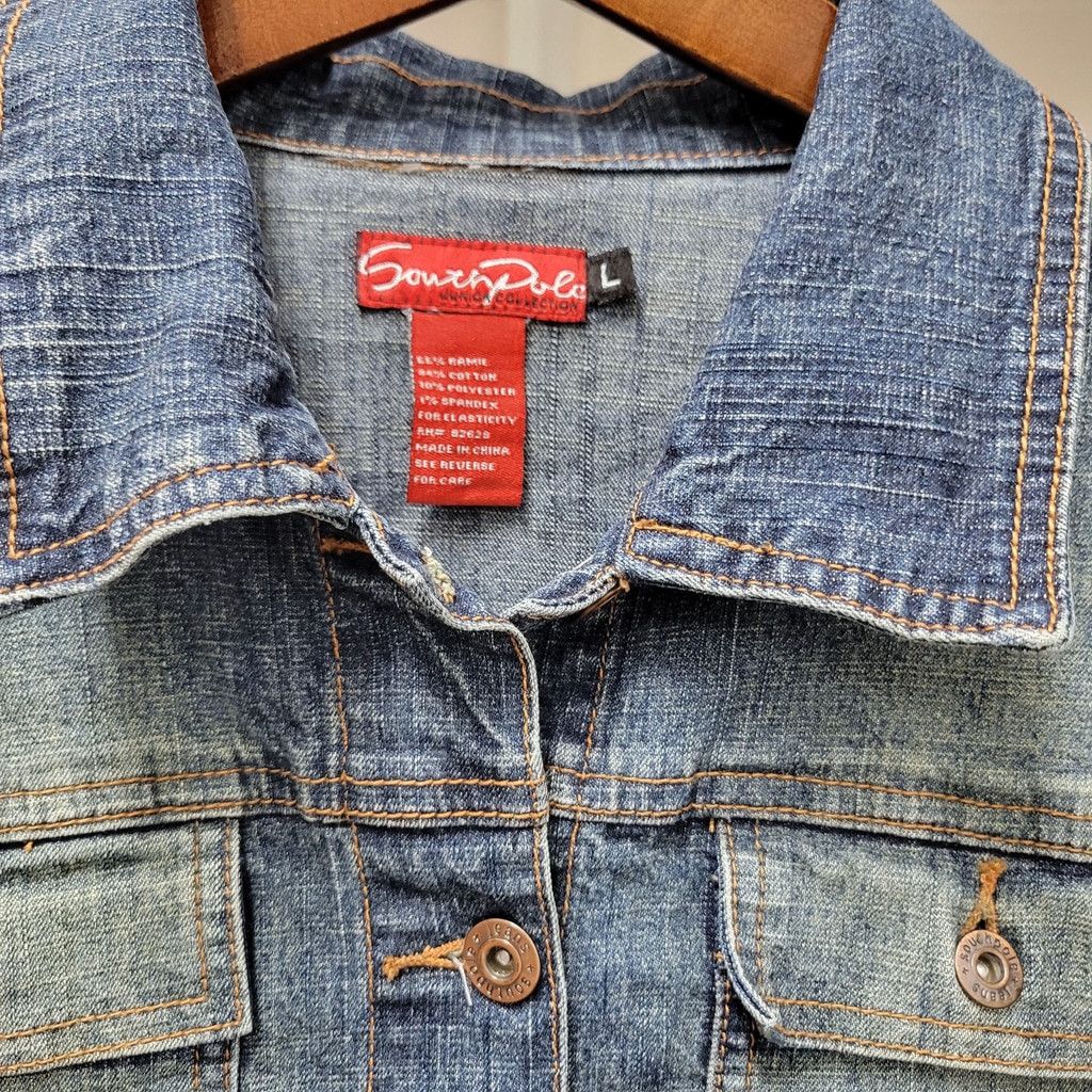 Southpole South Pole Women's Denim Jacket Vintage Size Large Size L / US 10 / IT 46 - 9 Thumbnail