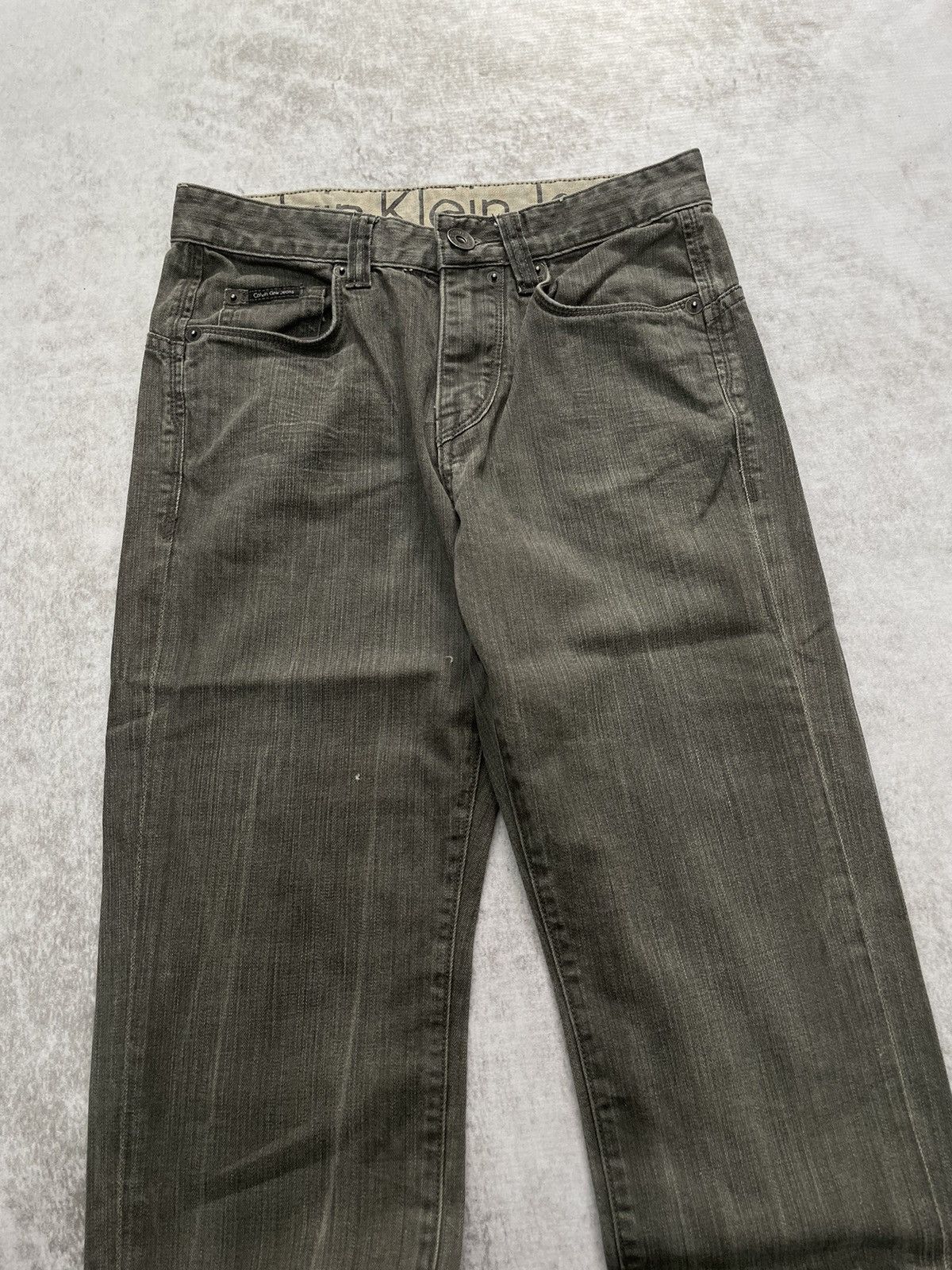 Hysteric Glamour × If Six Was Nine × Le Grande Bleu (L.G.B.) 2000s Calvin klein smoke wash denim Y2k style Size US 29 - 2 Thumbnail