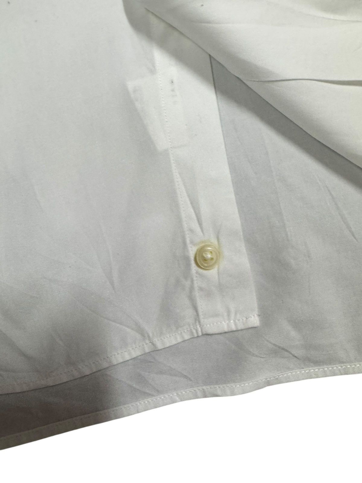 Vintage × Yohji Yamamoto Vtg🔥A.A.R Yohji Yamamoto Casual Button Ups White Shirt Size US L / EU 52-54 / 3 - 8 Thumbnail