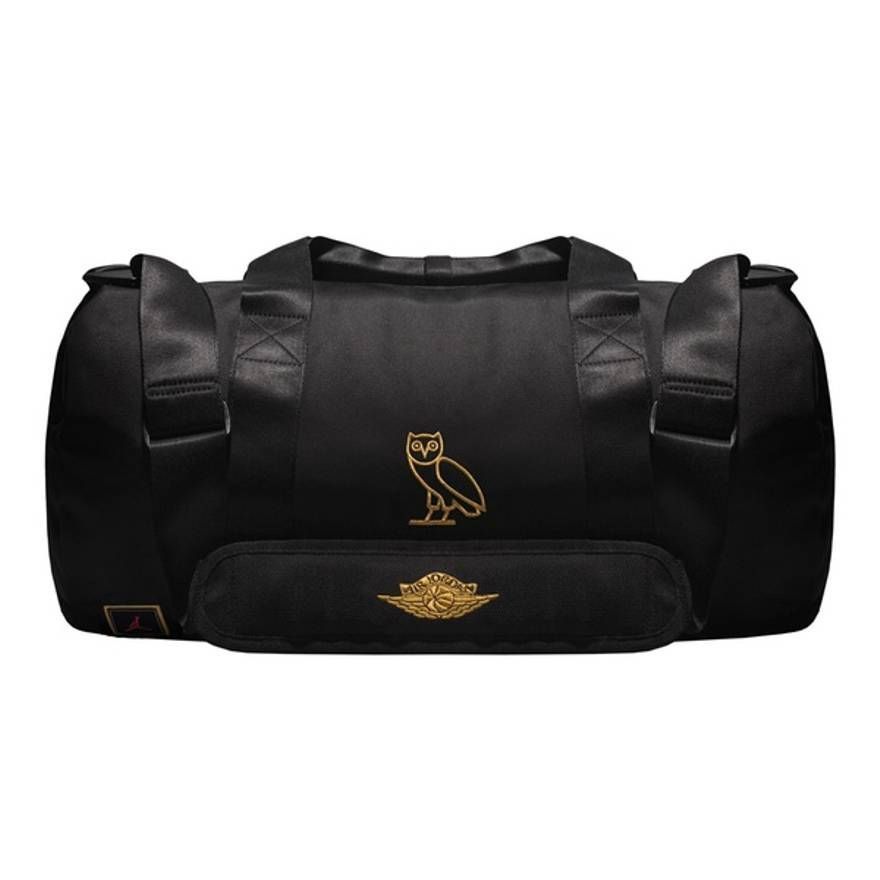 image of Ovo Jordan Duffle Bag 2018 Drop in Black, Men's