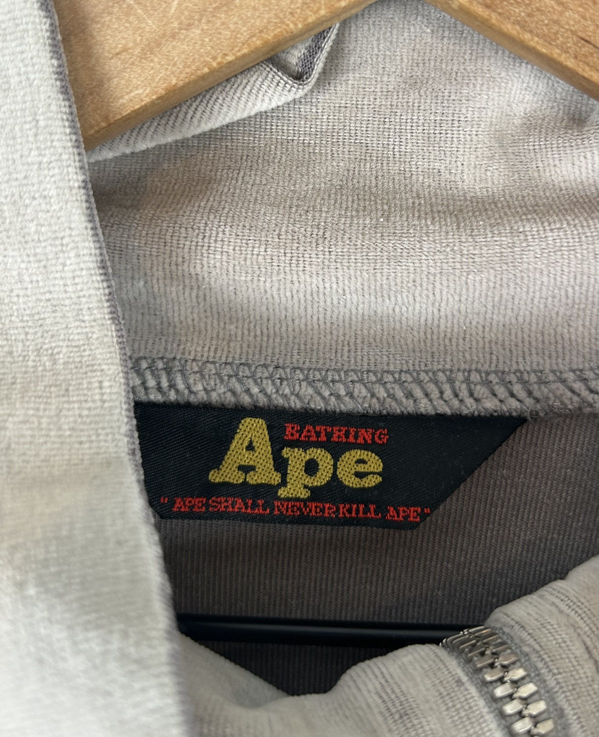 Bape 90’s Vintage Bape Velor Jersey Top’s Size US M / EU 48-50 / 2 - 5 Thumbnail