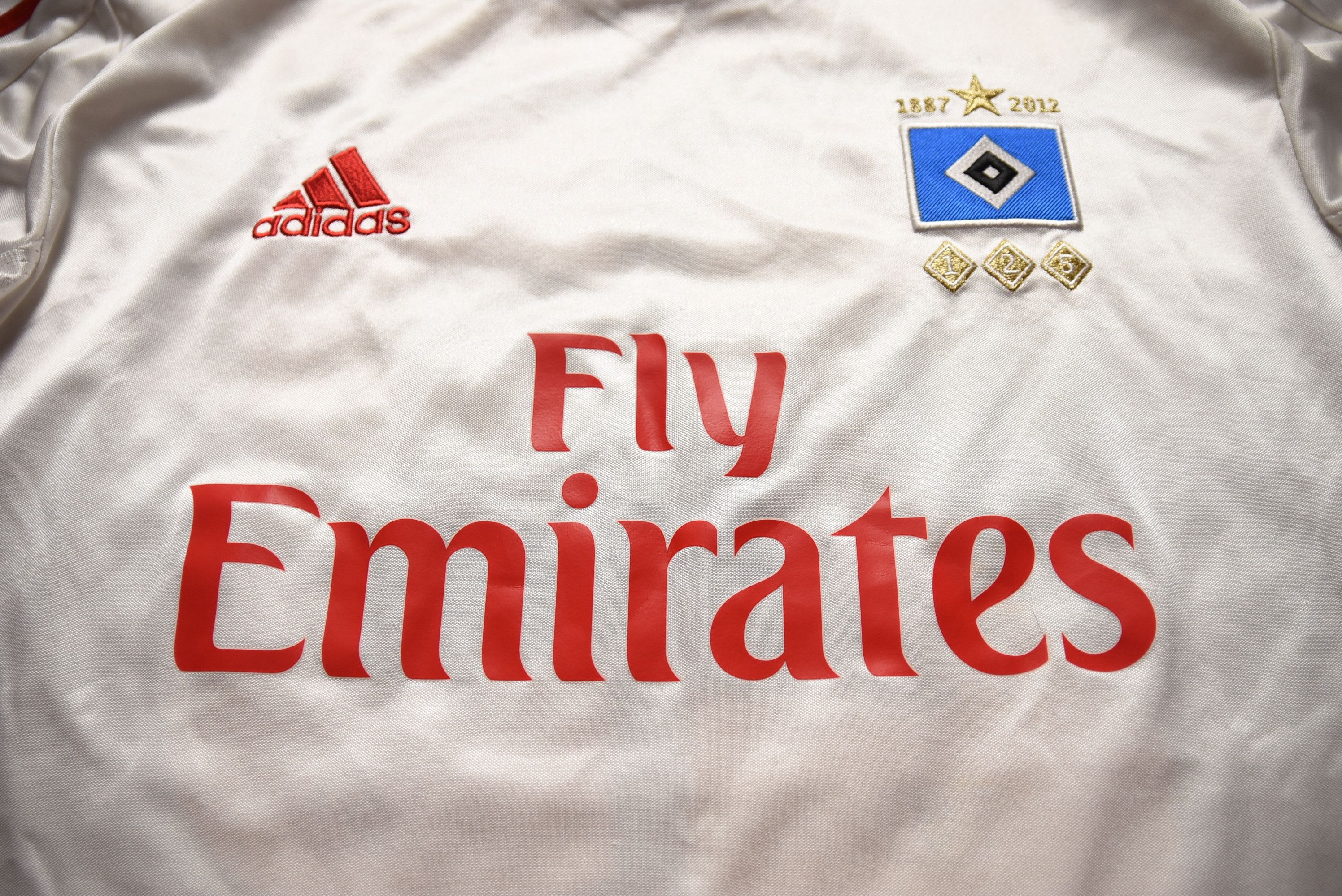 Adidas Hamburger SV 2012/2013 Van Der Vaart #23 Home Shirt Jersey Size US XL / EU 56 / 4 - 7 Thumbnail