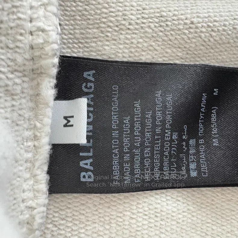 Balenciaga Balenciaga Letter Logo Printed Hooded Long Sleeve Sweatshi Size US M / EU 48-50 / 2 - 6 Thumbnail