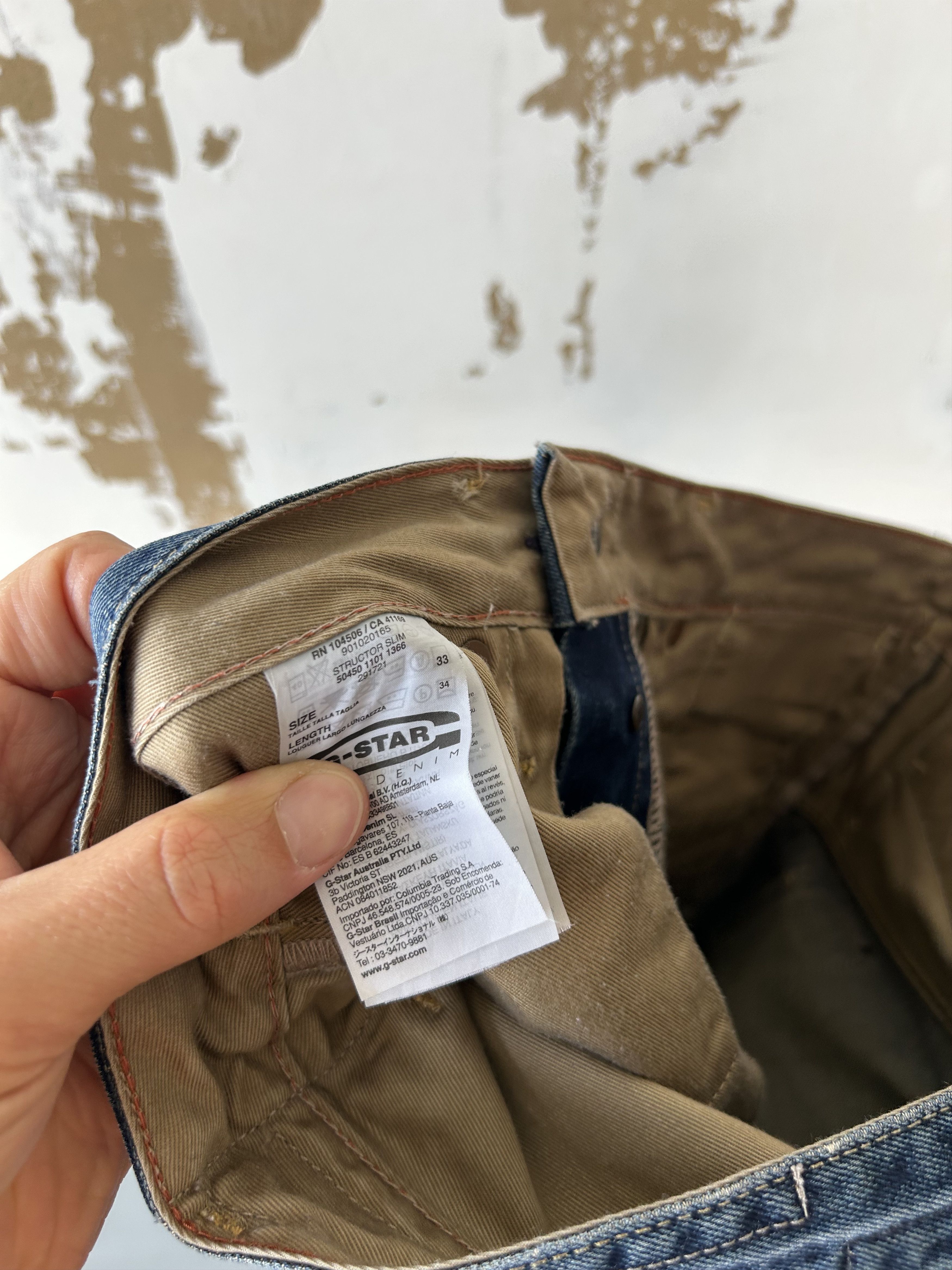 G-Star Vintage G Star Denim Jeans Size US 33 - 7 Thumbnail