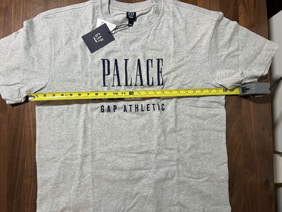 Gap Palace Gap Heavy Jersey T-Shirt Soft Cotton Logo Grey