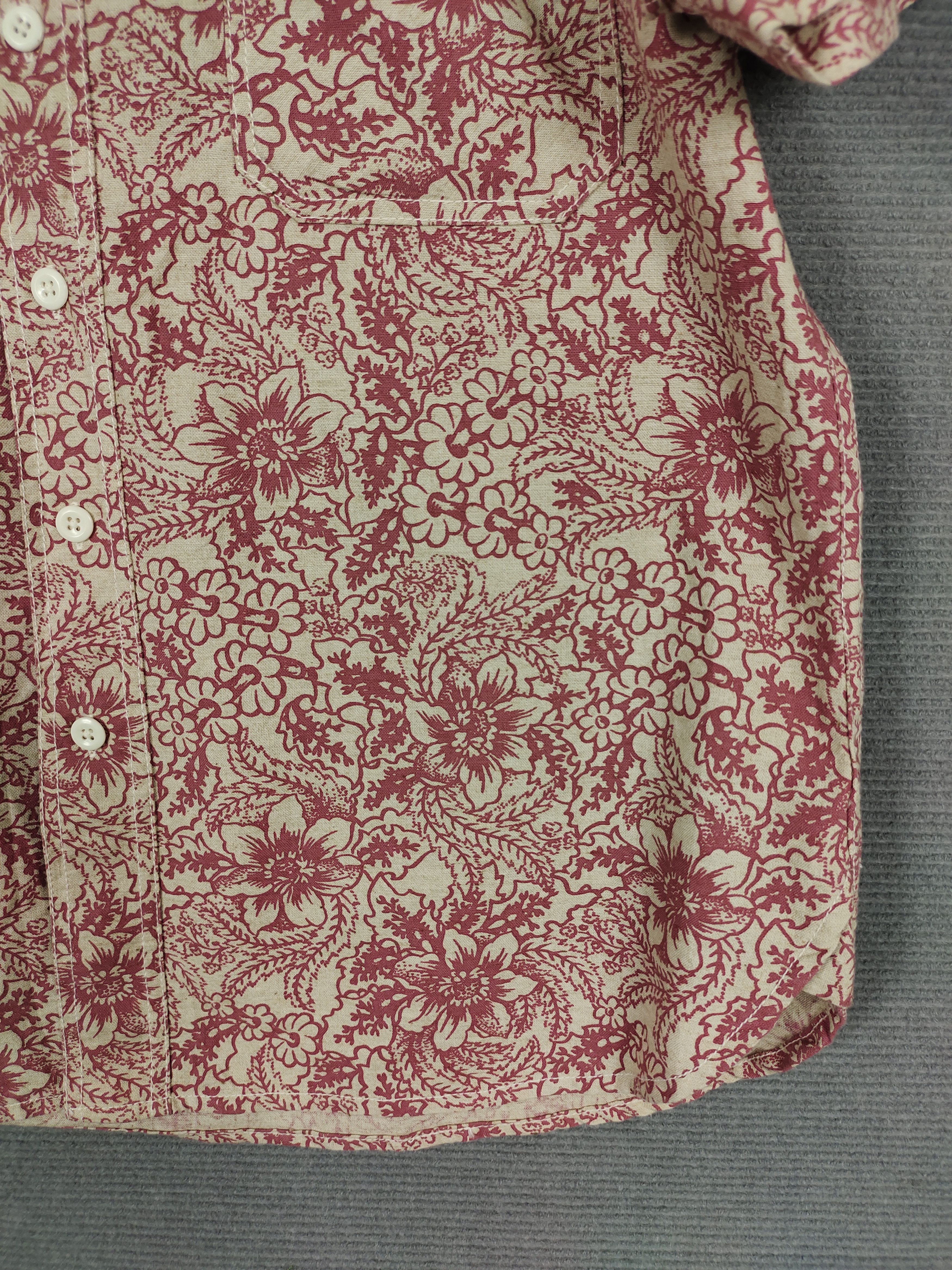 Nanamica × The North Face Purple Label The North Face Purple Label Nanamica Flower Printed Shirt Size US L / EU 52-54 / 3 - 4 Thumbnail