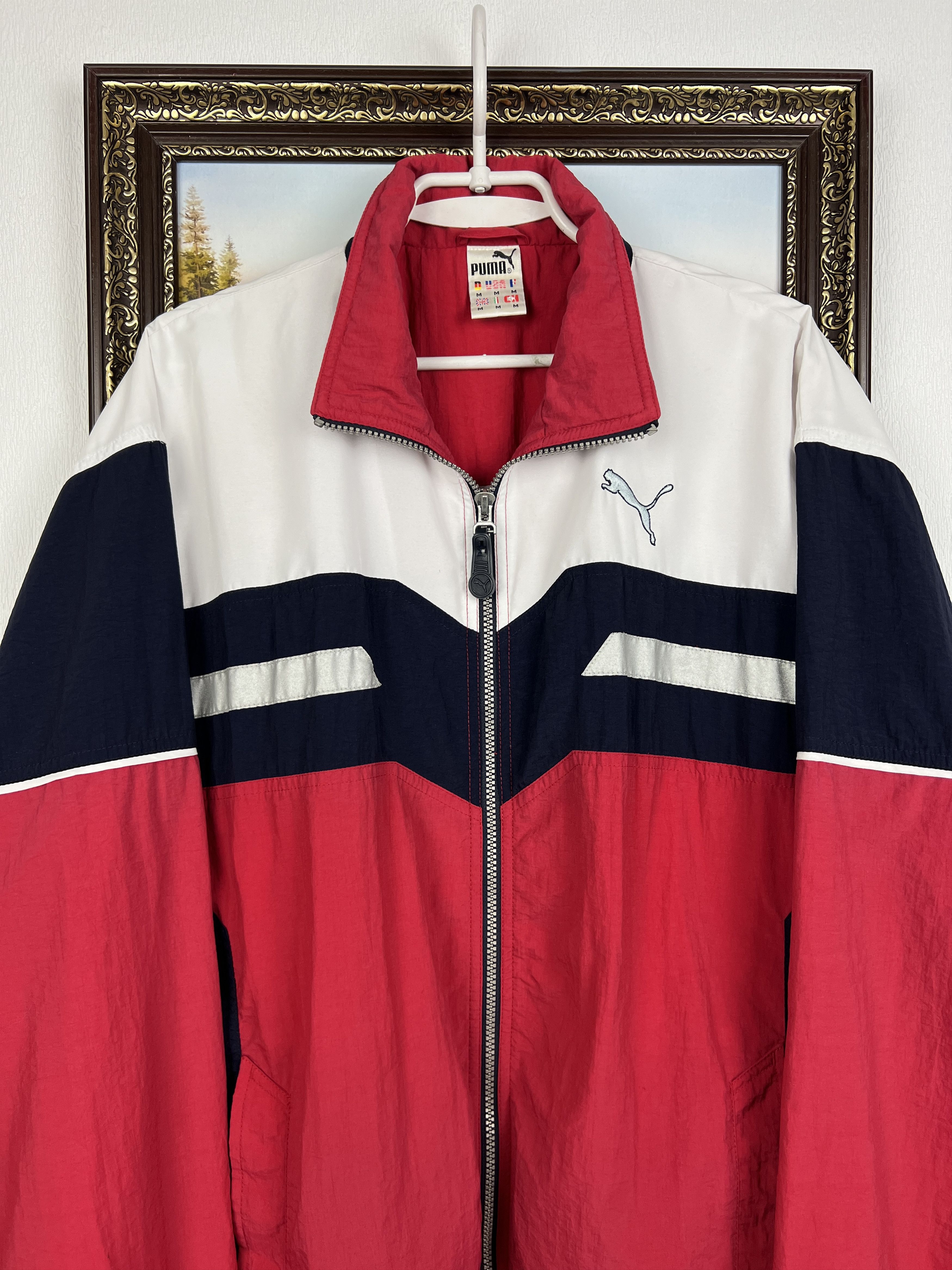 Puma Vintage 80's Sport Track Suit Jacket Pants Set Rare Hype Size US M / EU 48-50 / 2 - 3 Thumbnail