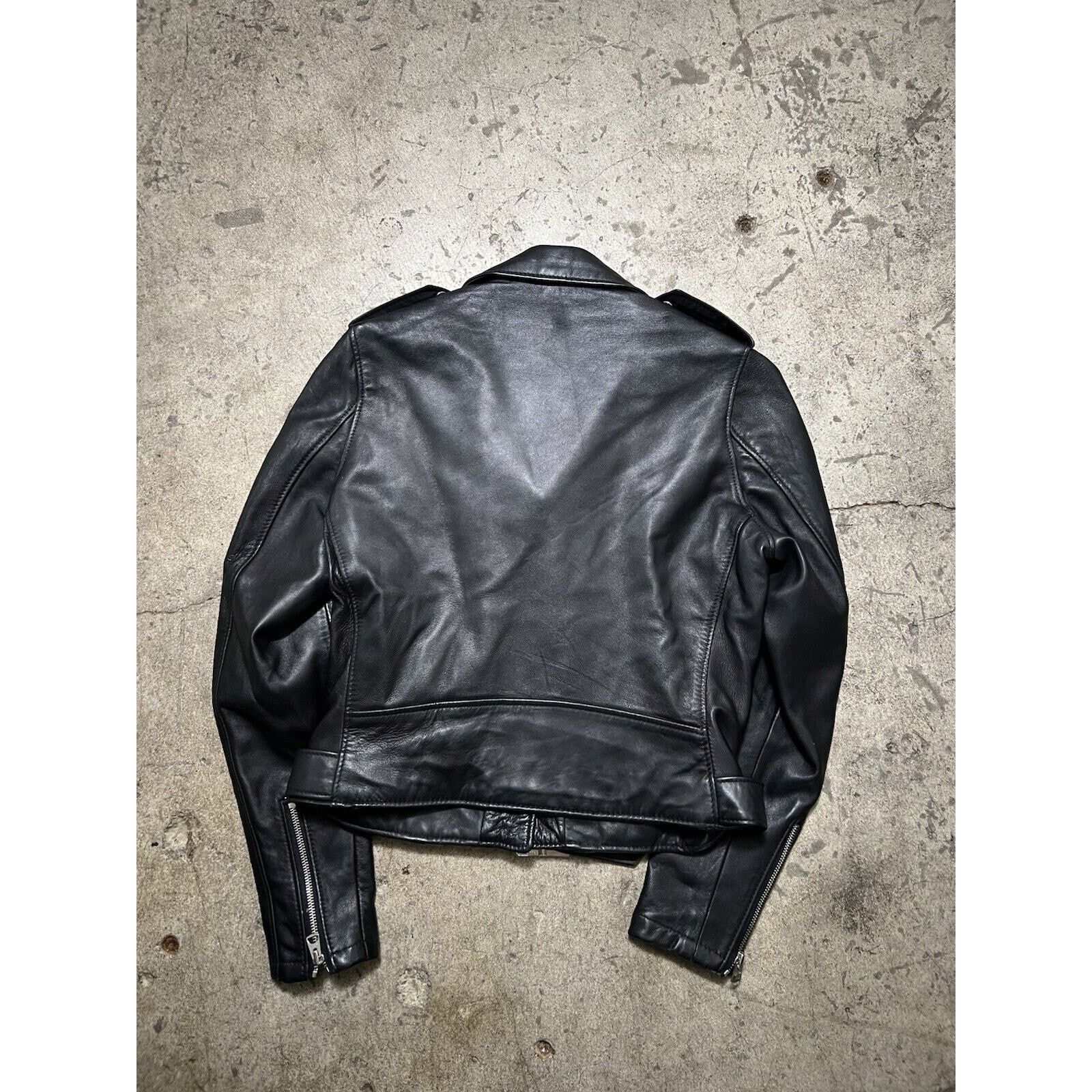 Schott Schott Perfecto 218w Women’s Cropped Biker Leather Jacket M Size M / US 6-8 / IT 42-44 - 5 Thumbnail