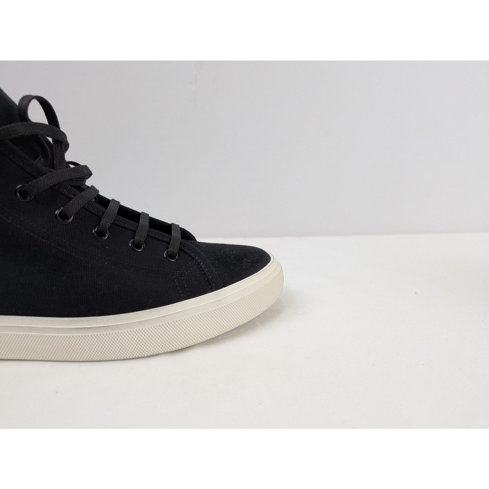 Saint Laurent Paris o1rshd1 High Top Sneakers in Black 44 Size US 11 / EU 44 - 4 Thumbnail