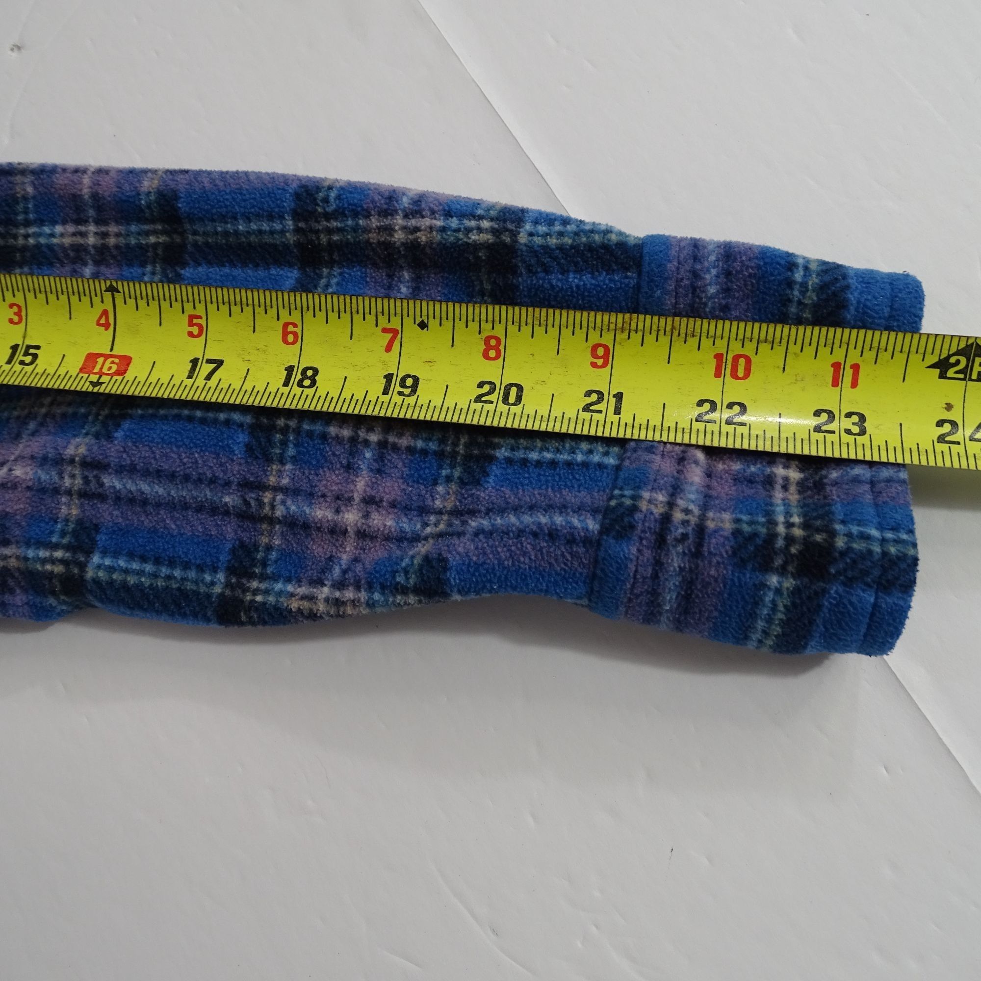 L.L. Bean Vintage LL Bean Blue Purple Plaid Fleece Shirt Women Size M Size M / US 6-8 / IT 42-44 - 9 Thumbnail