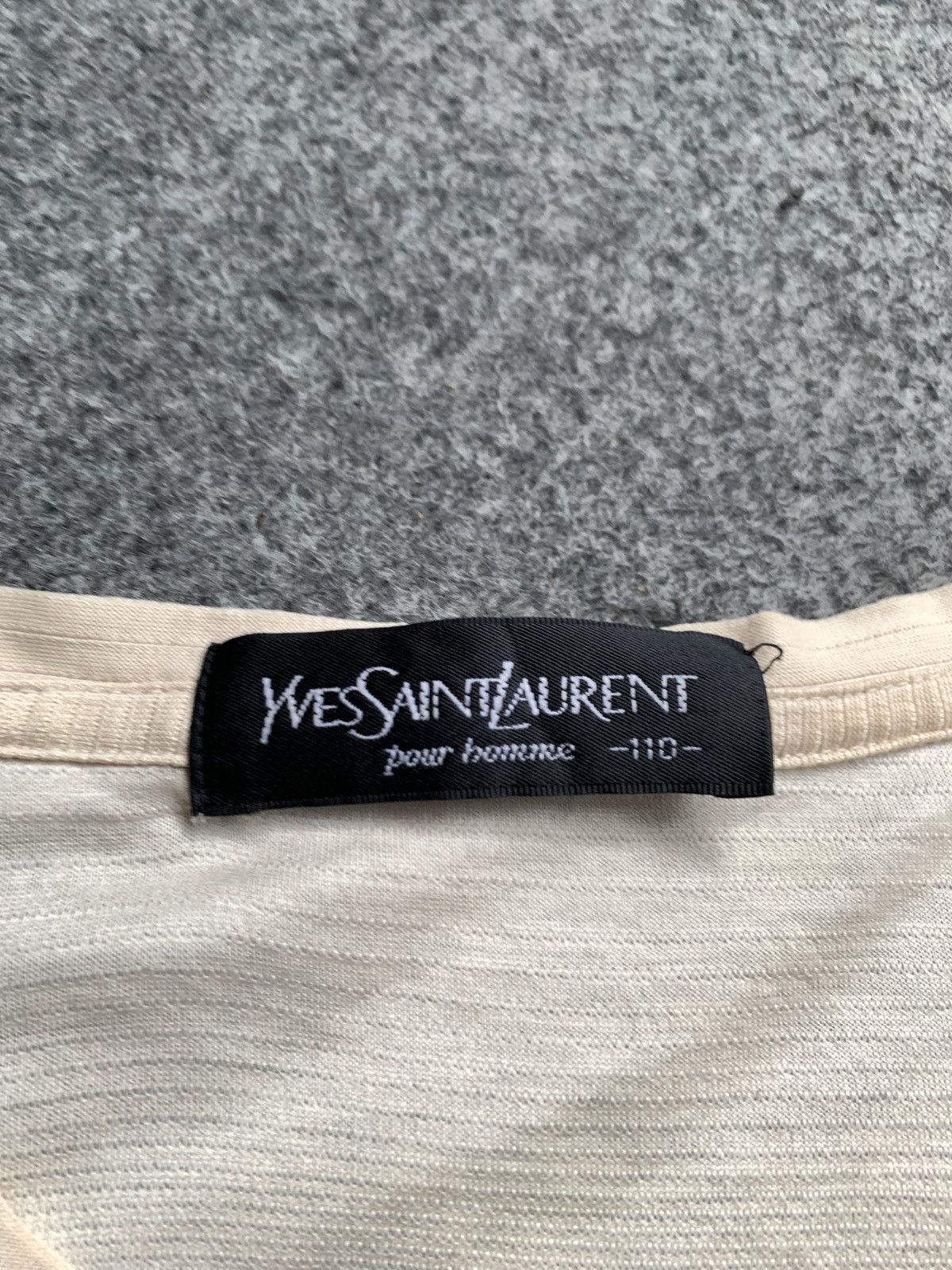 Yves Saint Laurent Vintage yves saint laurent tee Size US XL / EU 56 / 4 - 3 Thumbnail