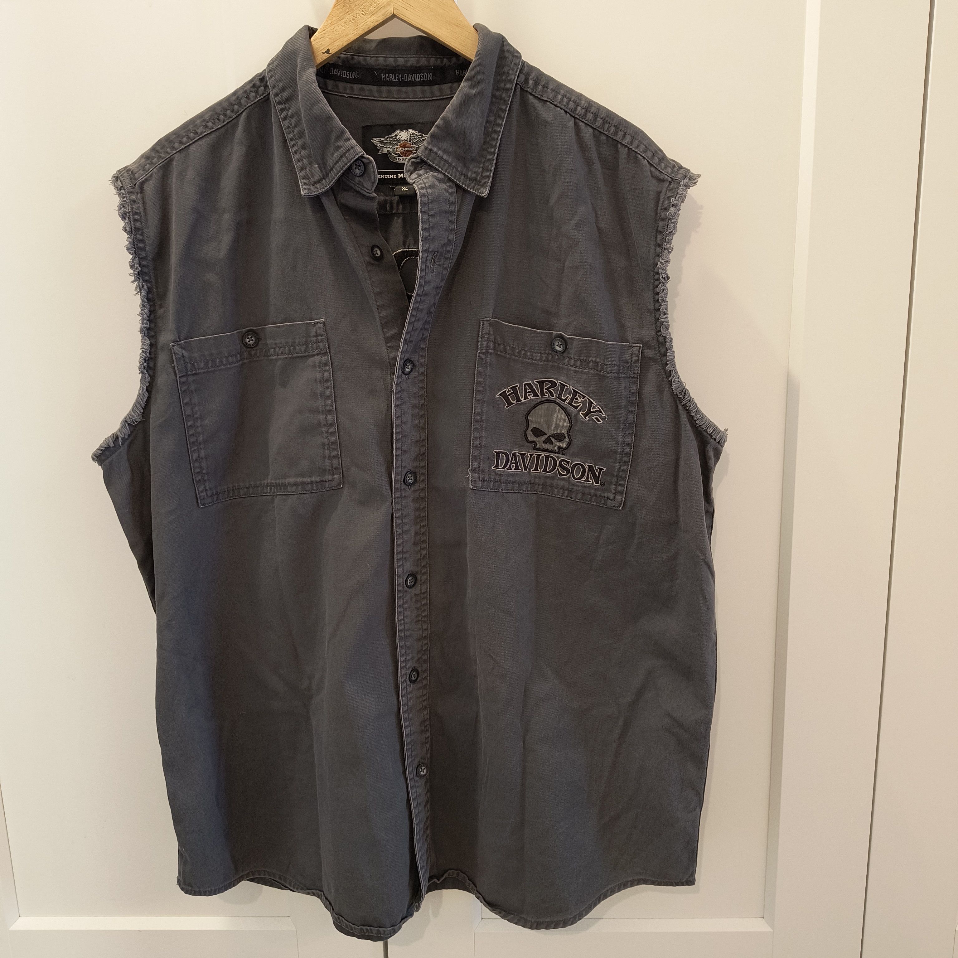 Harley Davidson × Vintage Harley Davidson Mens Size US XL / EU 56 / 4 - 1 Thumbnail