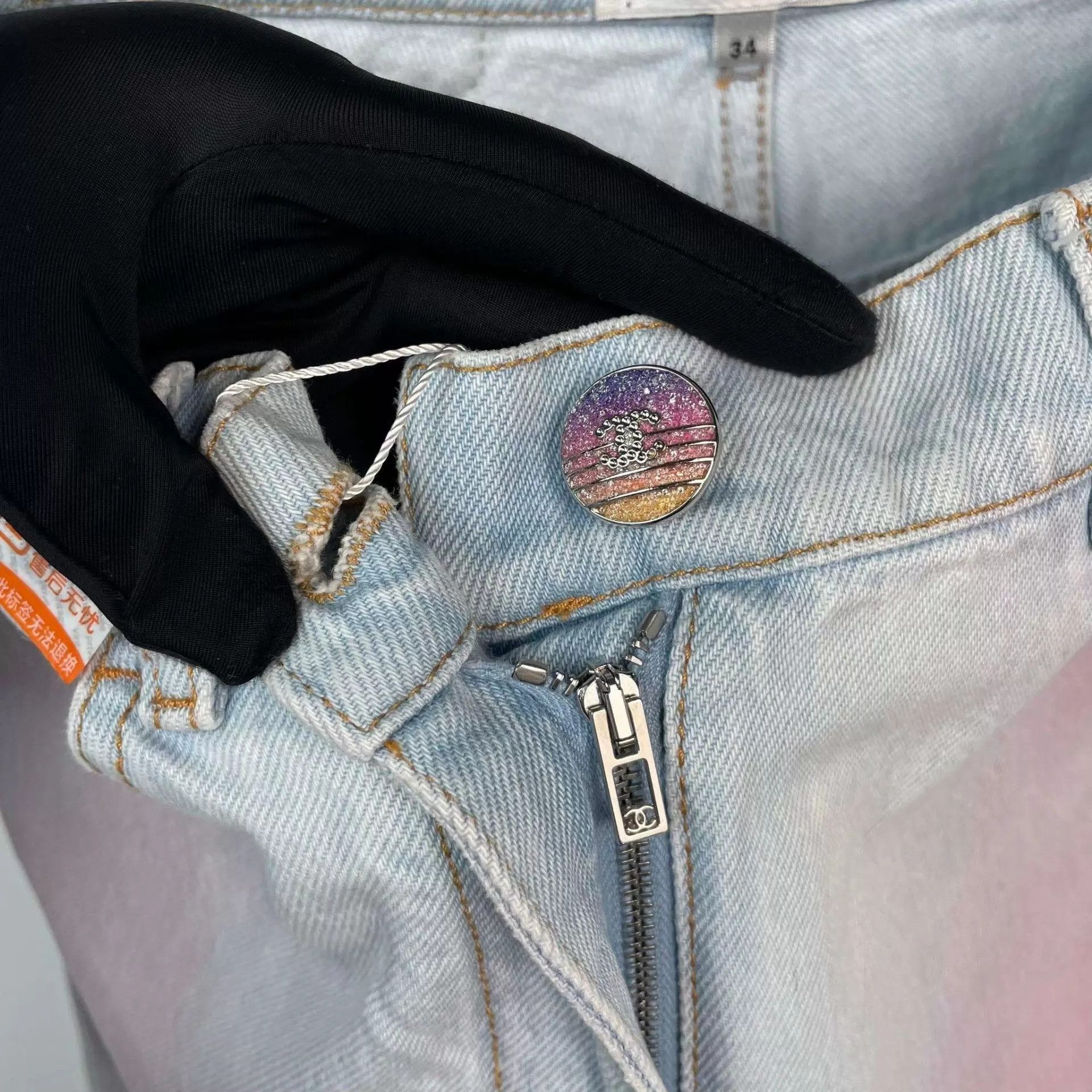 Chanel Chanel 34 jeans Size 25" / US 0 / IT 36 - 8 Thumbnail