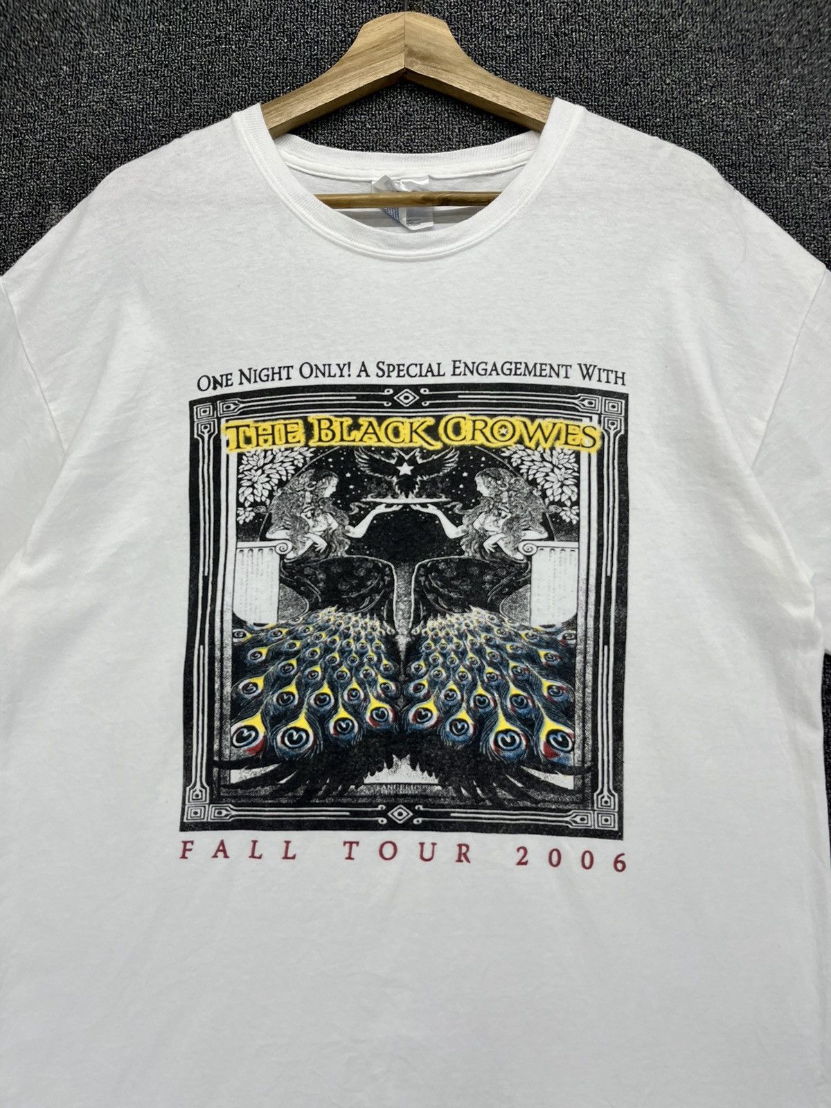 Band Tees × Vintage Vintage The Black Crowes Punk Rock Band Tees T Shirts Size US L / EU 52-54 / 3 - 5 Thumbnail