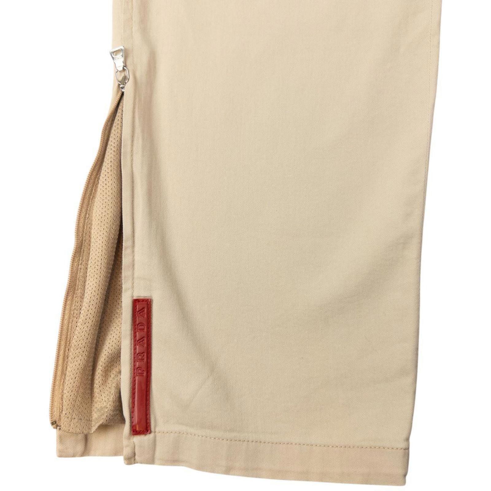 Prada Vintage Prada Sport Zip Cuff Trousers Size W31 Size US 31 - 7 Thumbnail