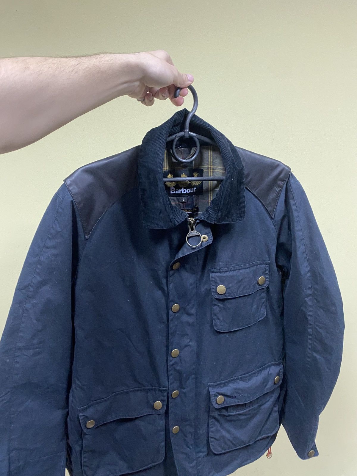 Barbour Vintage Barbour waxed Tailored Sapper jacket Size US S / EU 44-46 / 1 - 2 Thumbnail