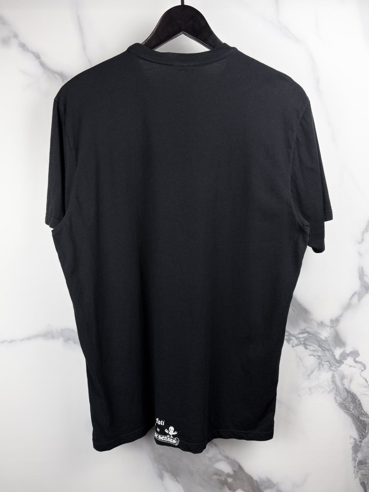 Chrome Hearts Chrome Hearts Vintage Foti Skeleton Big Print Tshirt Black Size US L / EU 52-54 / 3 - 3 Thumbnail