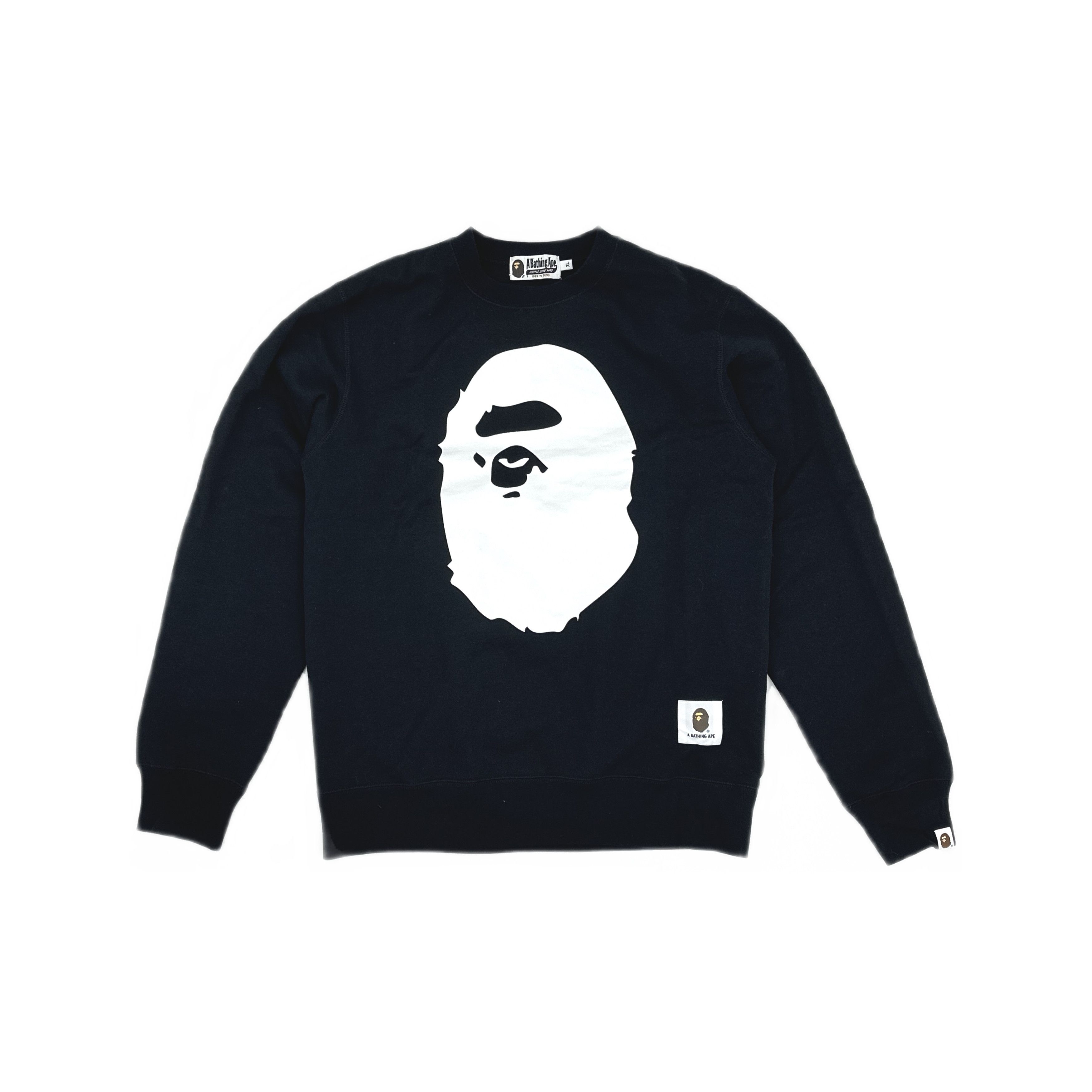 Bape A Bathing Ape Ape Head Logo Sweatshirt XL Size US XL / EU 56 / 4 - 1 Thumbnail