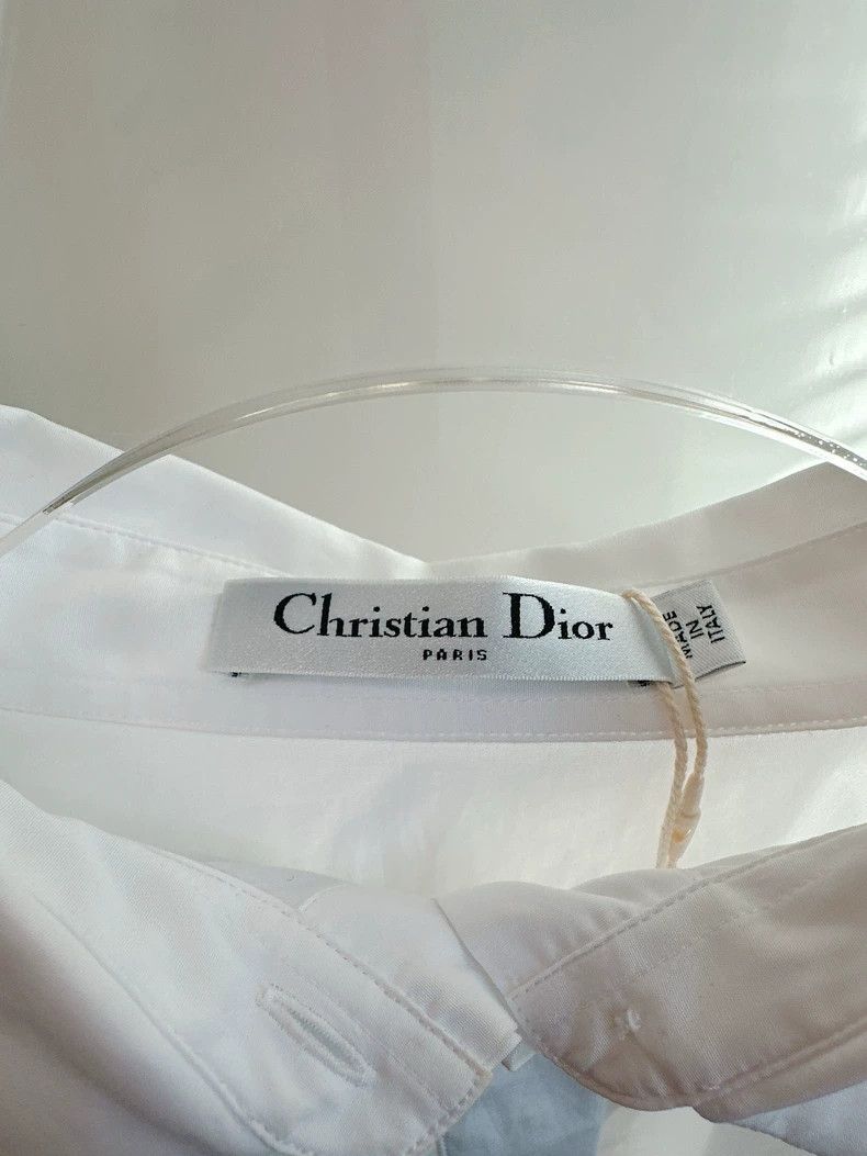 Dior Dior White shirt dress Size XS / US 0-2 / IT 36-38 - 3 Thumbnail