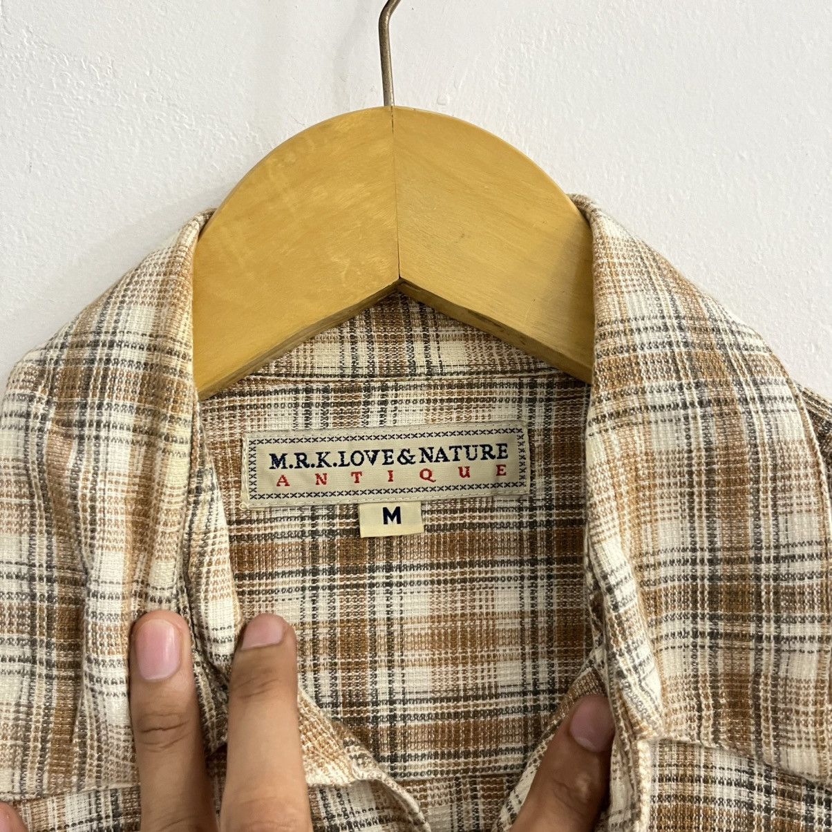 Japanese Brand Mrklove And Nature Plaid Button Up Shirt Size US M / EU 48-50 / 2 - 3 Thumbnail