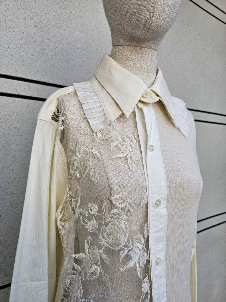 Ann Demeulemeester Ann Demeulemeester Men's and women's shirts with coats ins Size M / US 6-8 / IT 42-44 - 5 Thumbnail