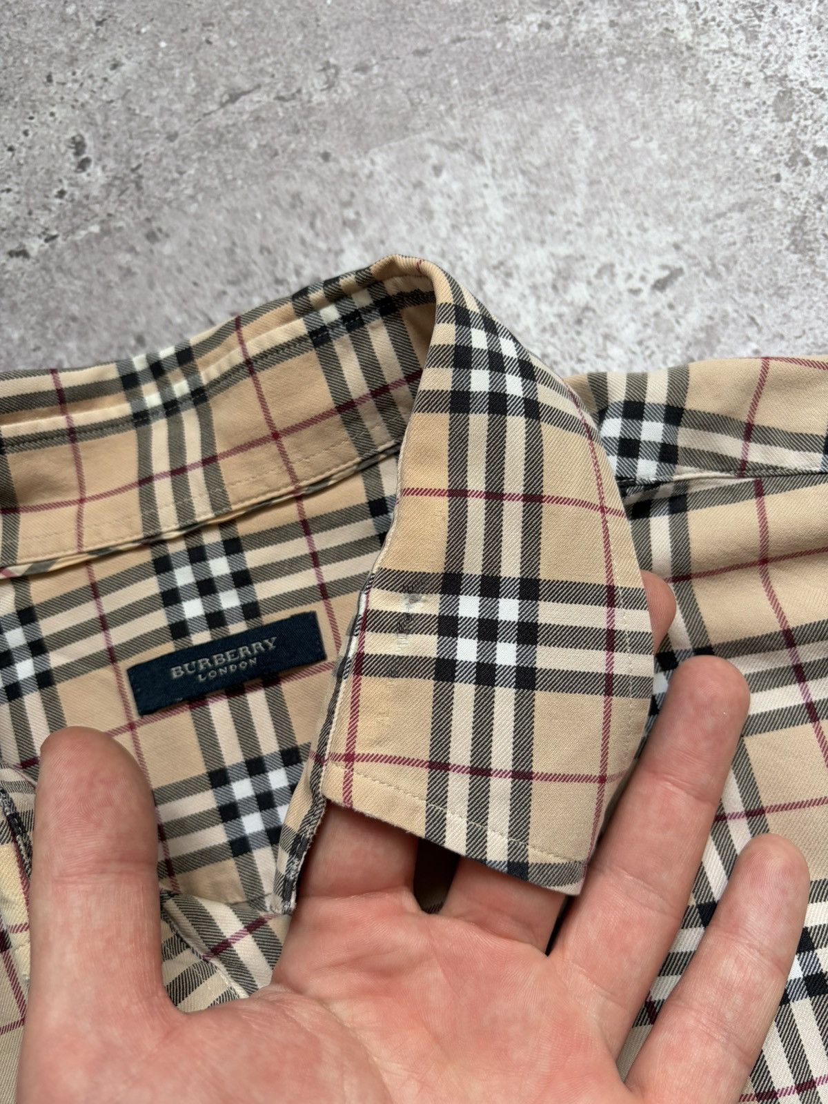 Burberry Vintage Burberry Nova Check Shirt Size US XL / EU 56 / 4 - 8 Thumbnail