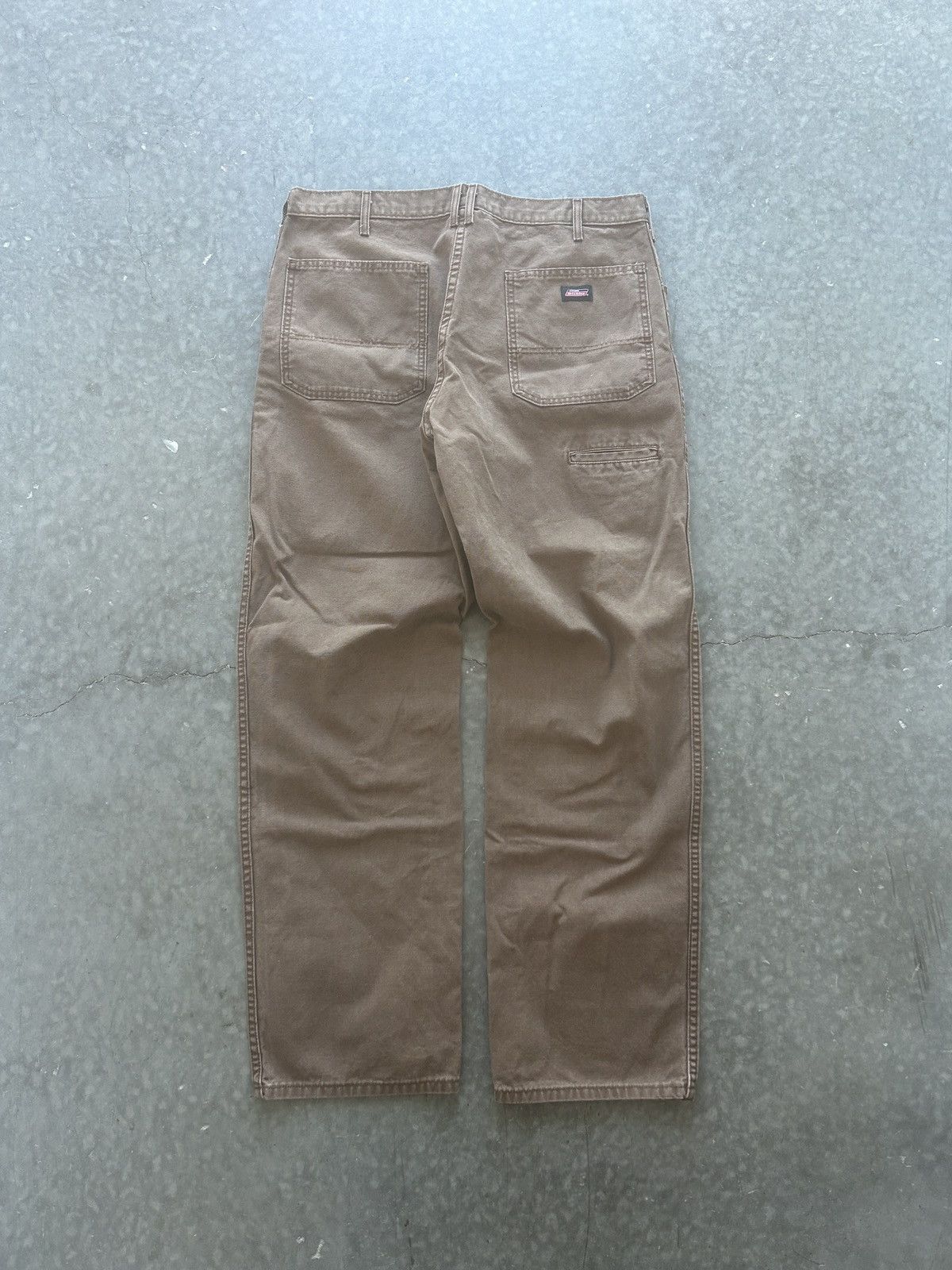 Dickies × Vintage Vintage Y2K Brown Dickies Carpenter Pants Size US 36 / EU 52 - 1 Thumbnail