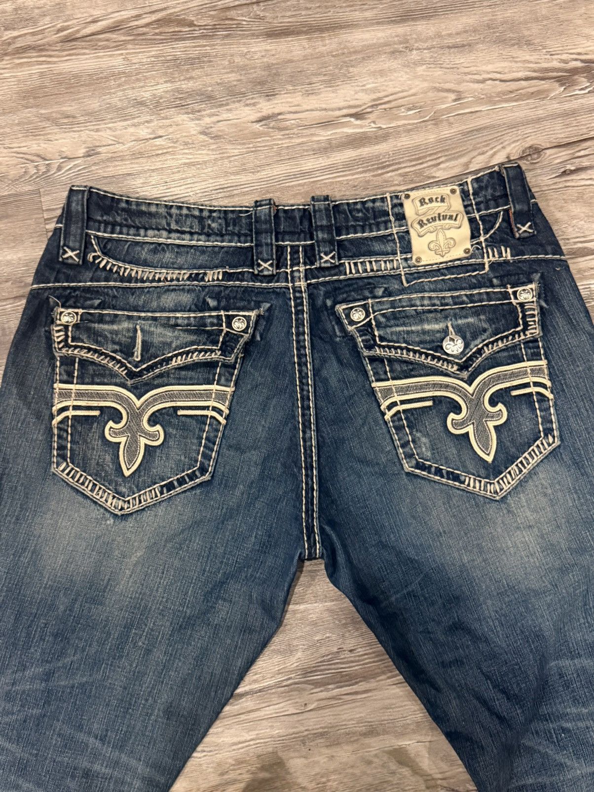 Other Vintage Denim Jeans Size US 38 / EU 54 - 4 Thumbnail