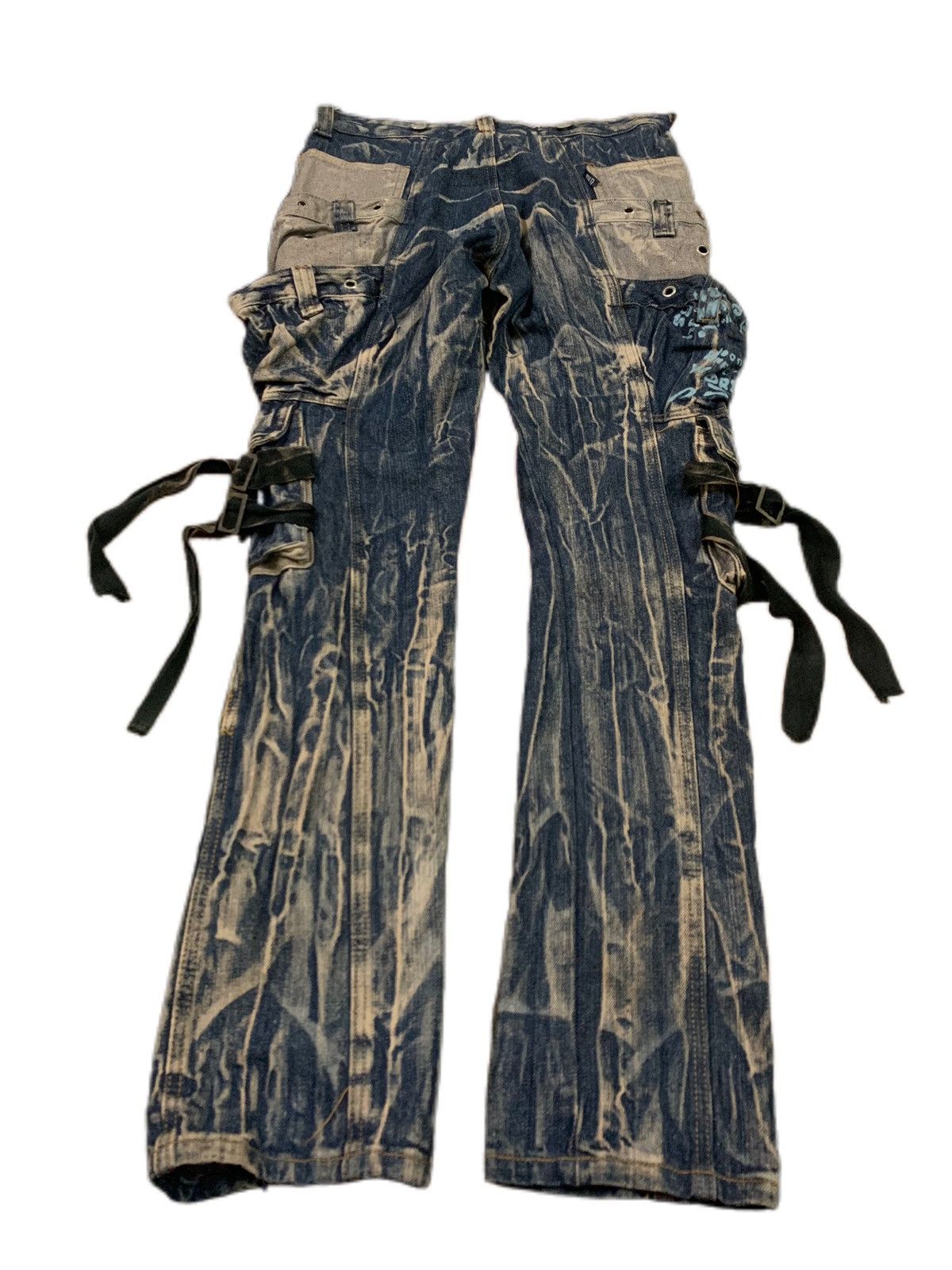 14th Addiction SUPER CRAZY rusty faded bondage style cargo Size US 31 - 2 Thumbnail