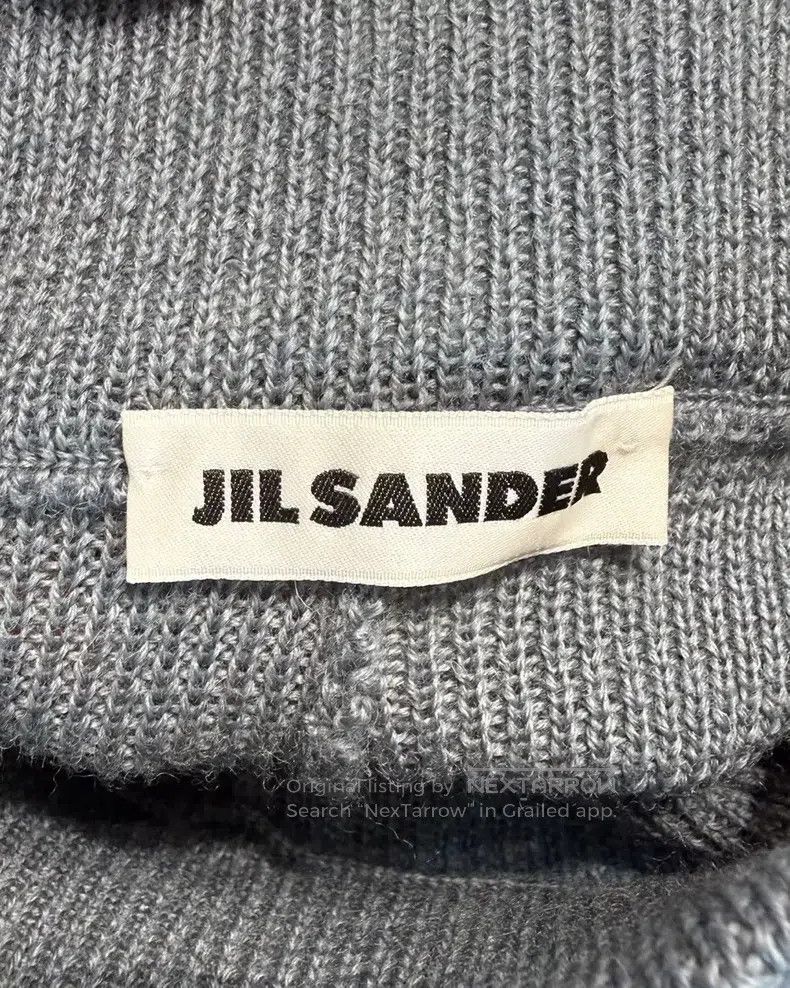 Jil Sander Jil Sander Blue belted wool dress Size 37" - 8 Thumbnail