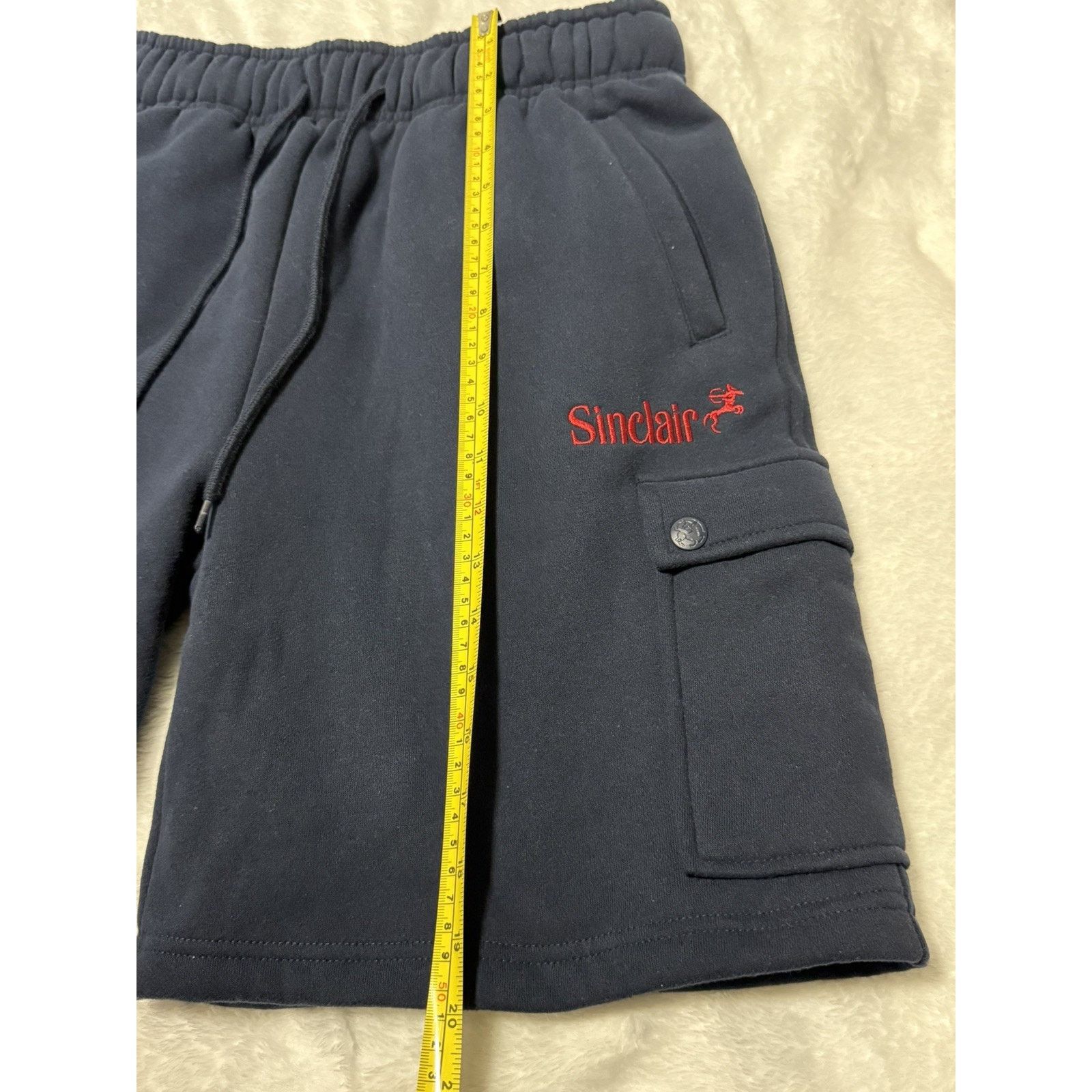 Sinclair Global Sinclair Global Cargo Sweat Shorts Small Navy 100% Authentic Size US 29 - 5 Thumbnail