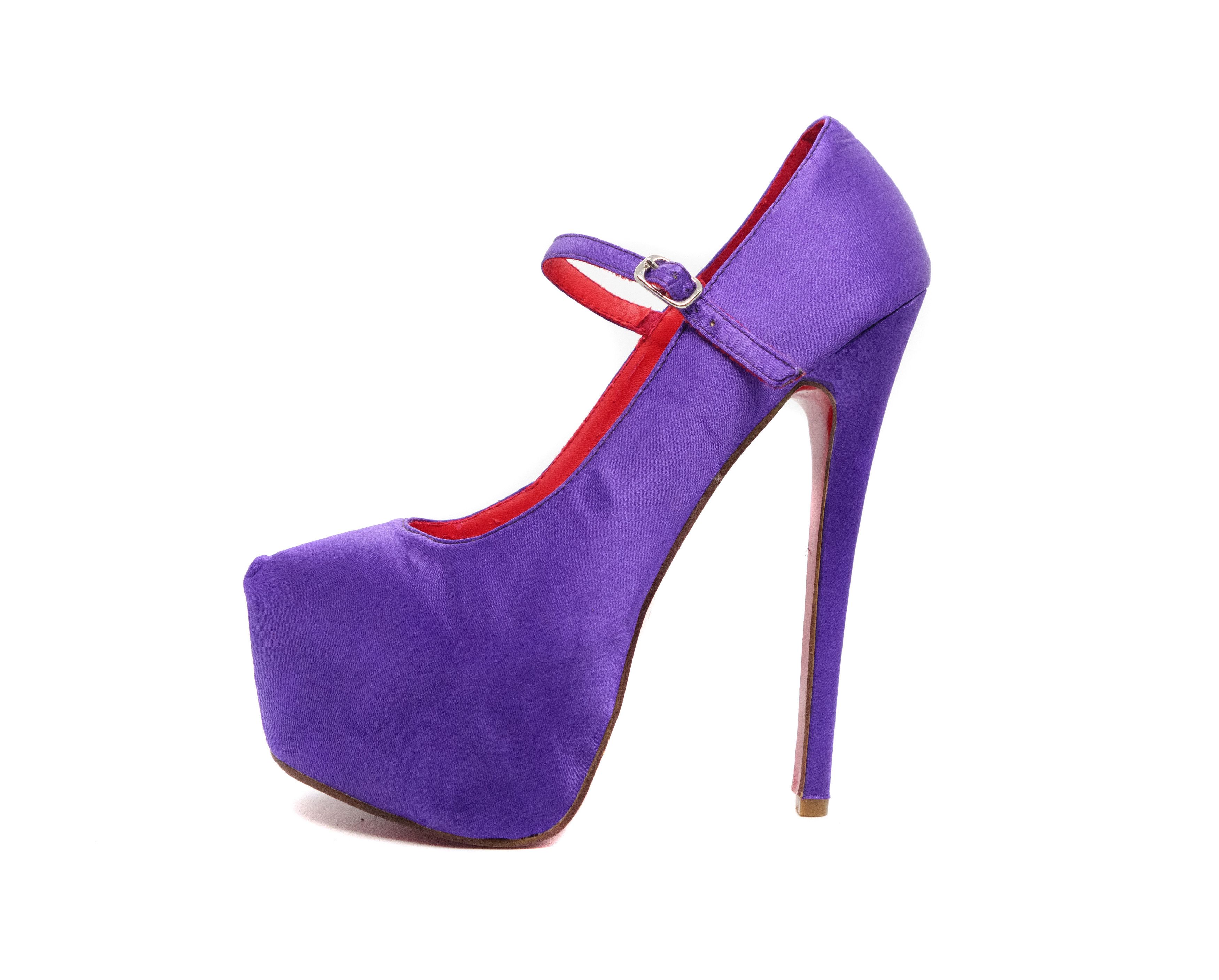 Christian Louboutin Lady Daf Mary Jane Atlas Vintage Size US 7 / IT 37 - 2 Thumbnail