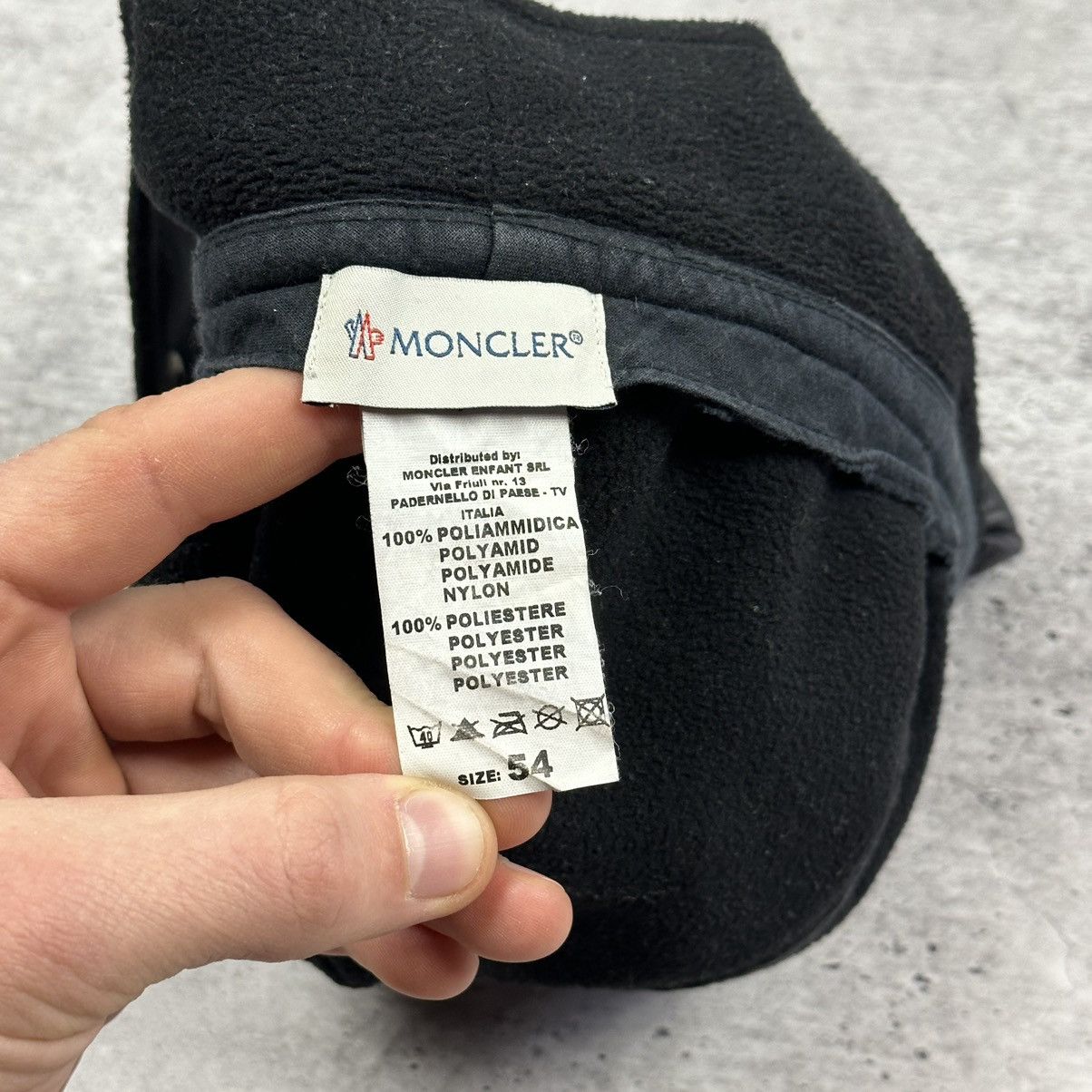 Moncler Moncler Ear Hat Cap Winter Blue Size 54 XS-S Size ONE SIZE - 16 Thumbnail