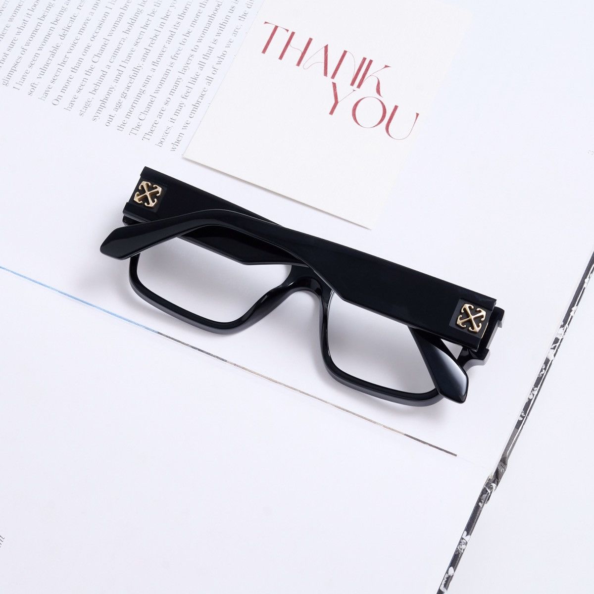 Off-White OFF WHITE STYLE 86 BLACK GLASSES Size ONE SIZE - 7 Thumbnail